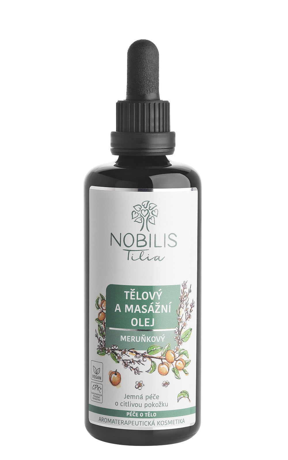 Nobilis Tilia Meruňkový olej (100 ml) - přizpůsobivý léčitel Nobilis Tilia