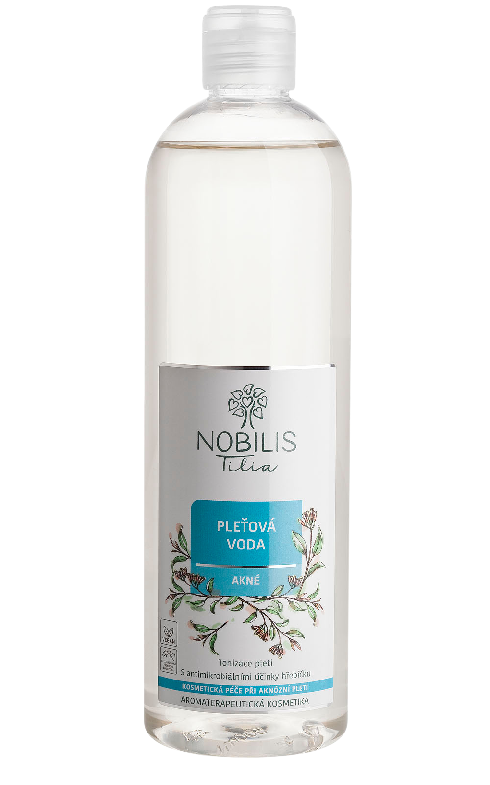 Nobilis Tilia Pleťová voda Akné - 500 ml - pro aknózní a mastnou pleť Nobilis Tilia