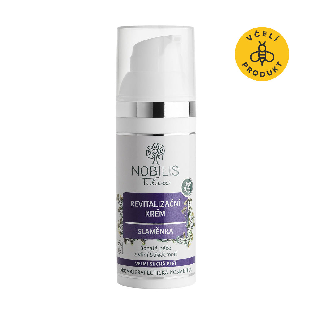 Nobilis Tilia Revitalizační krém Slaměnka (50 ml) - intenzivní denní a noční péče Nobilis Tilia