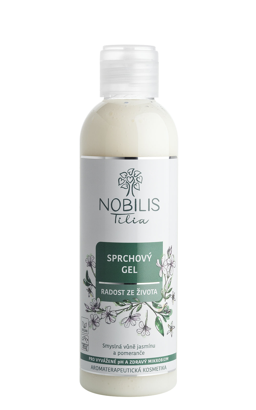 Nobilis Tilia Sprchový gel Radost ze života (200 ml) - s bio slunečnicovým olejem