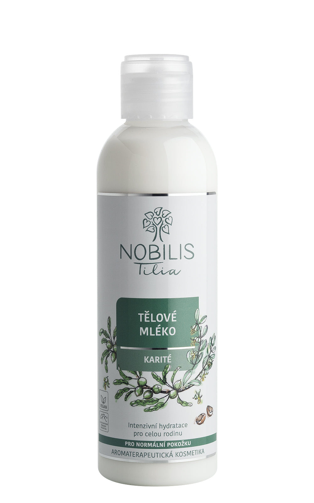 Nobilis Tilia Tělové mléko Karité (200 ml) - ideální pro suchou pleť Nobilis Tilia