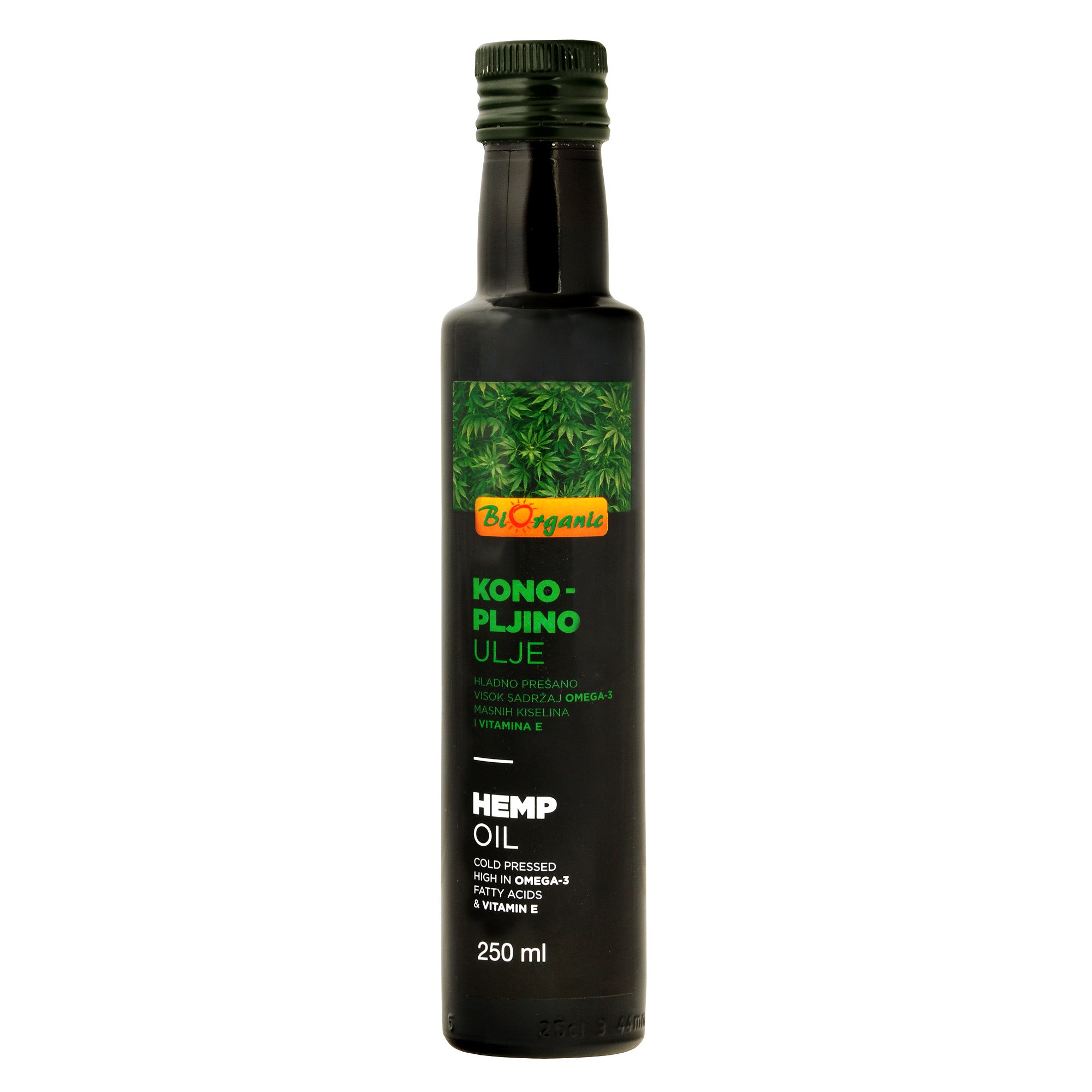 Olej konopný 250 ml BIO   BIORGANIC Biorganic
