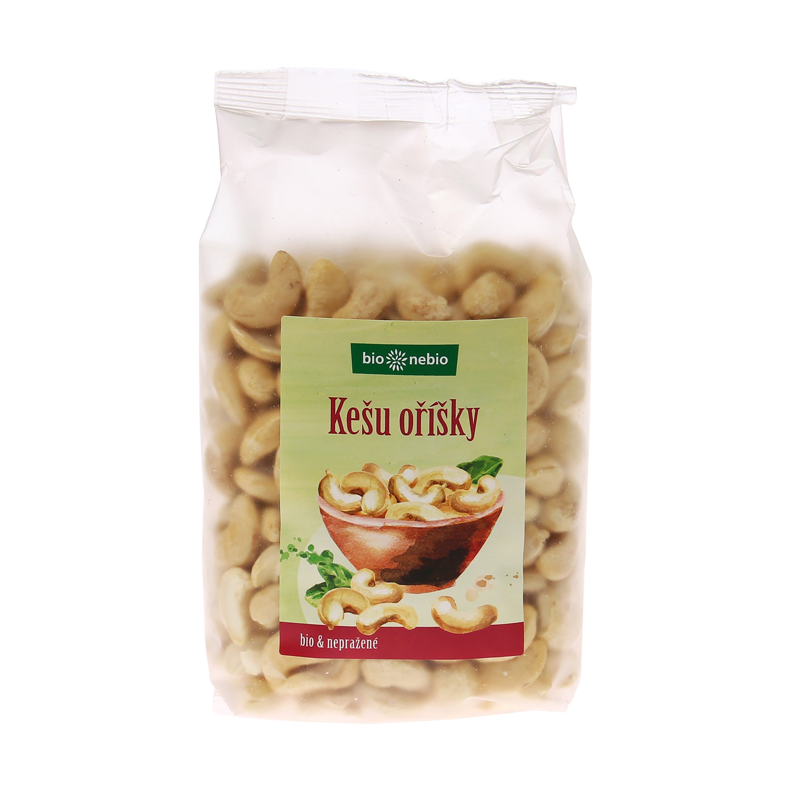 Ořechy kešu 400 g BIO   BIO NEBIO Bio nebio