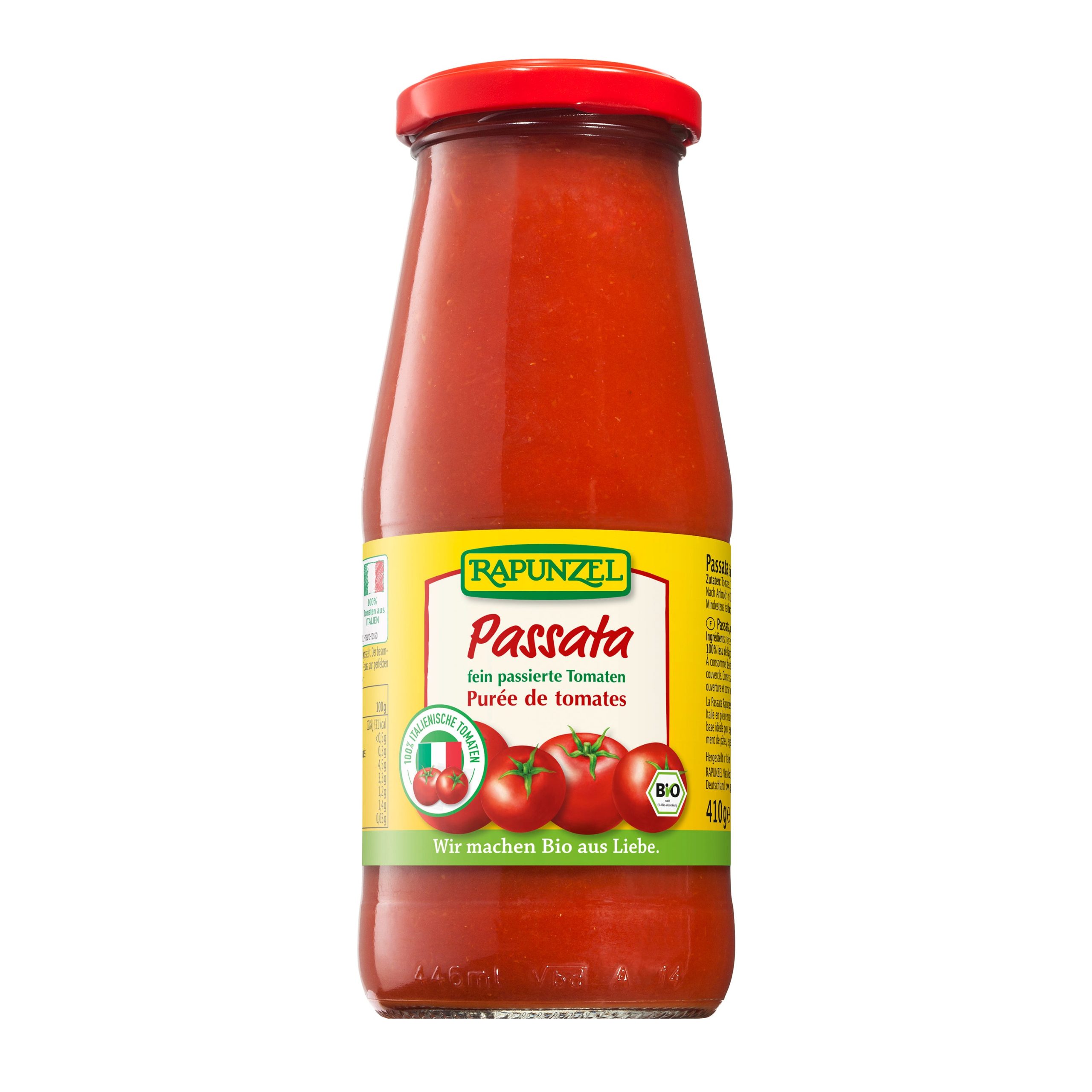 Rajčata drcená passata 410 g BIO   RAPUNZEL Rapunzel