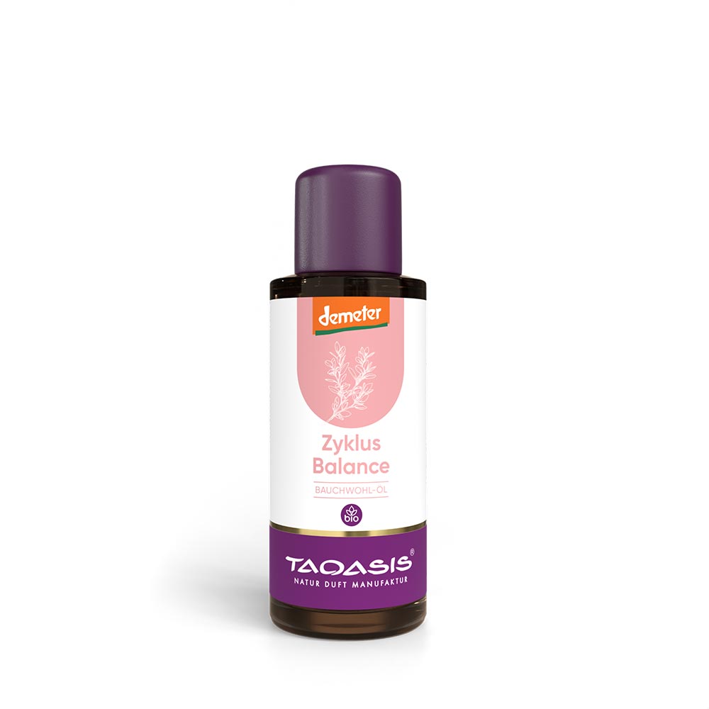 TAOASIS Masážní olej Woman Cycle Balance BIO (50 ml) - podporuje uvolnění těla Taoasis
