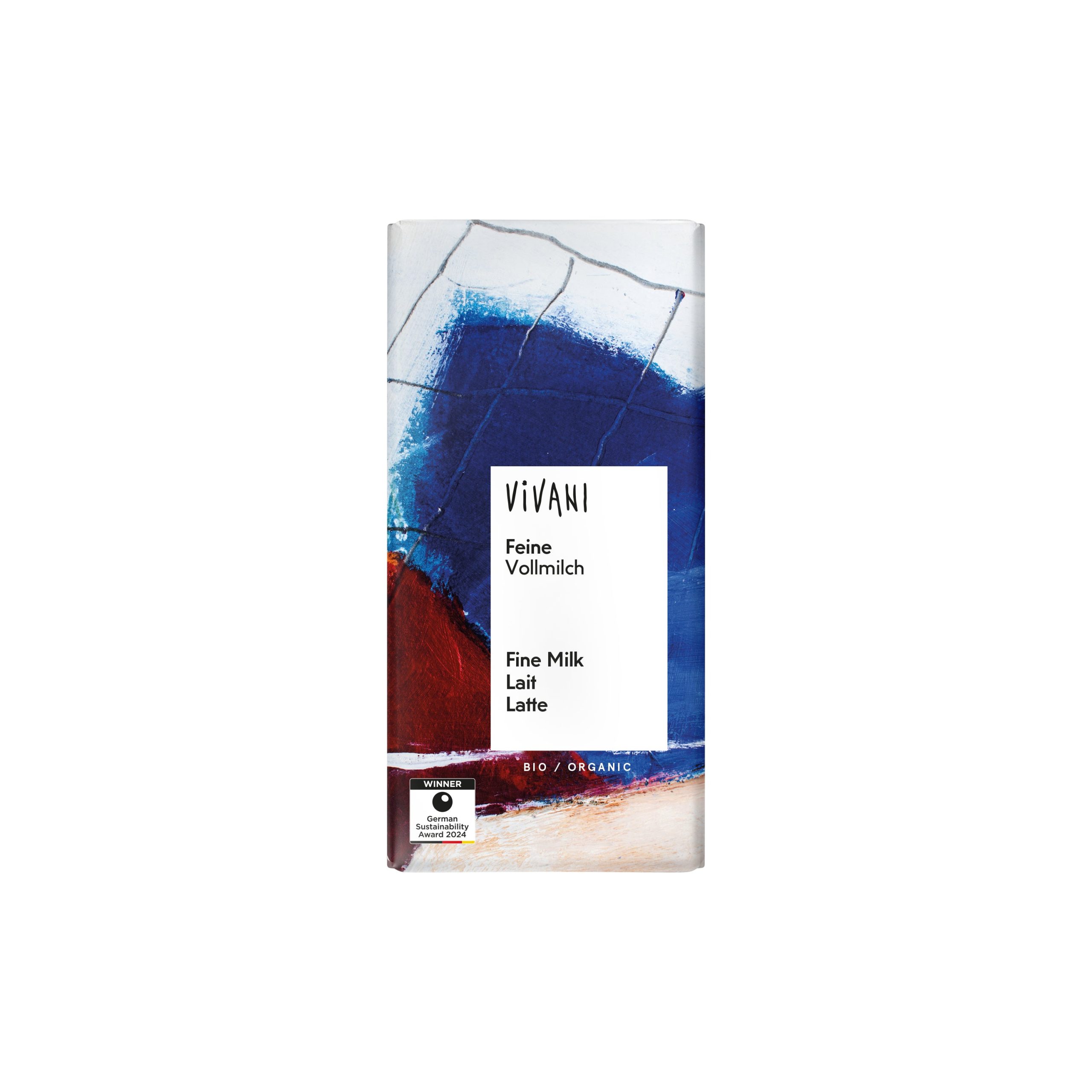 Vivani Čokoláda mléčná BIO (80 g) - nejkrémovatější mléčná čokoláda Vivani