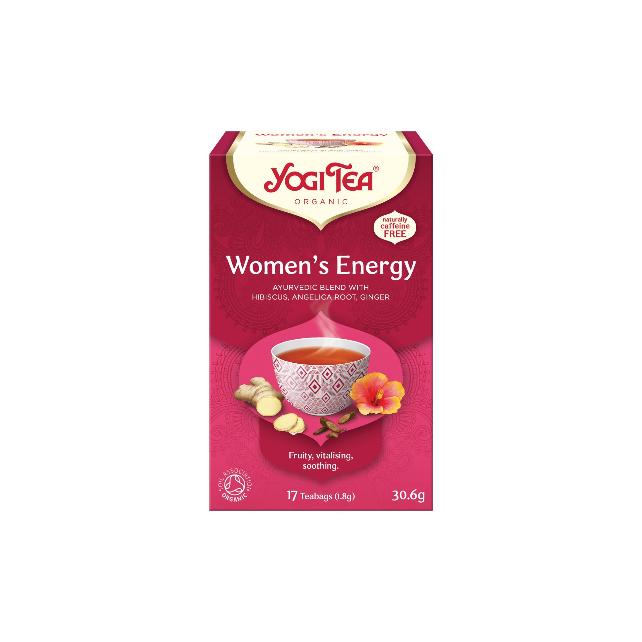 Yogi Tea Čaj Energie ženy BIO - nálev. sáčky (17 x 1