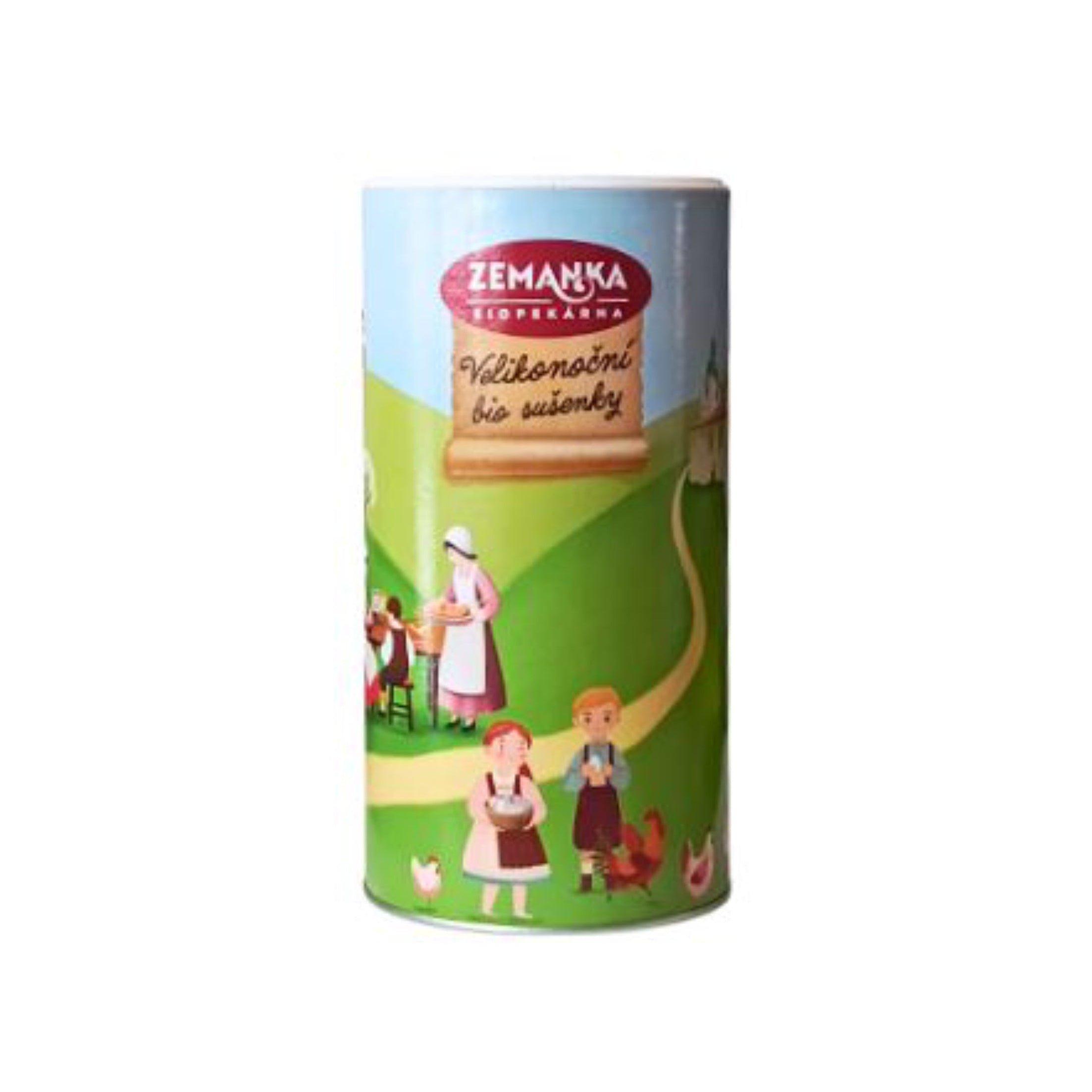 Zemanka Sušenky velikonoční v tubusu BIO (3 x 70 g) - kakaové