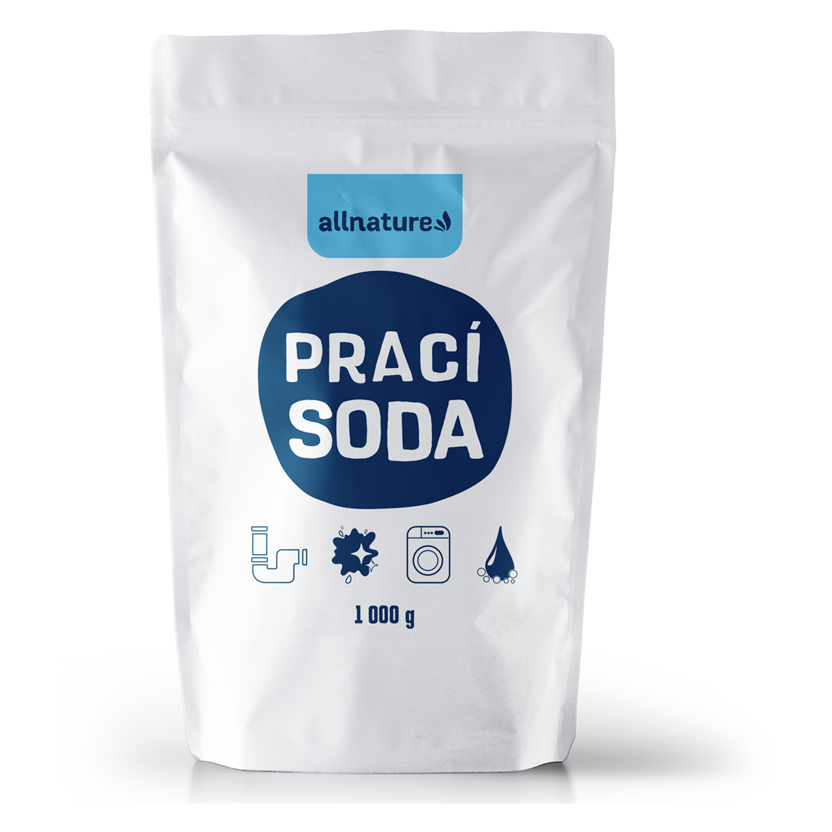 Allnature Prací soda (1 kg) - na výrobu domácího pracího prostředku Allnature