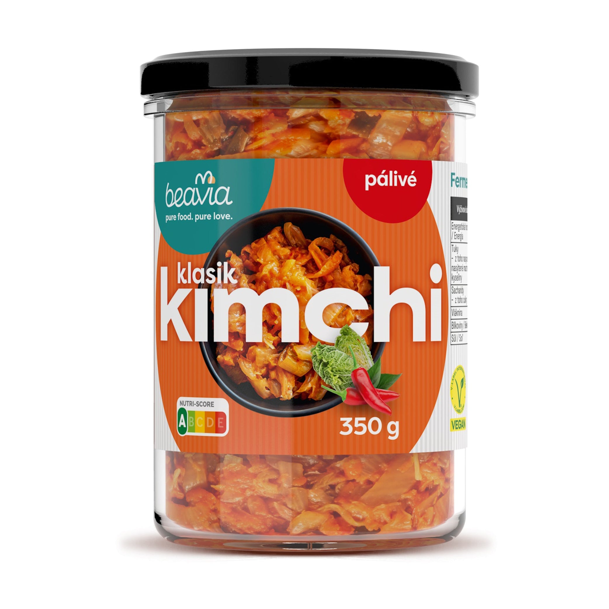 Beavia Kimchi klasik pálivé pasterované (350 g) - na chuť i na vaření Beavia