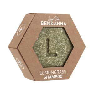 Ben & Anna Tuh&yacute; &scaron;ampon pro such&eacute; a nam&aacute;han&eacute; vlasy - Citronov&aacute; tr&aacute;va (60 g) Ben & Anna