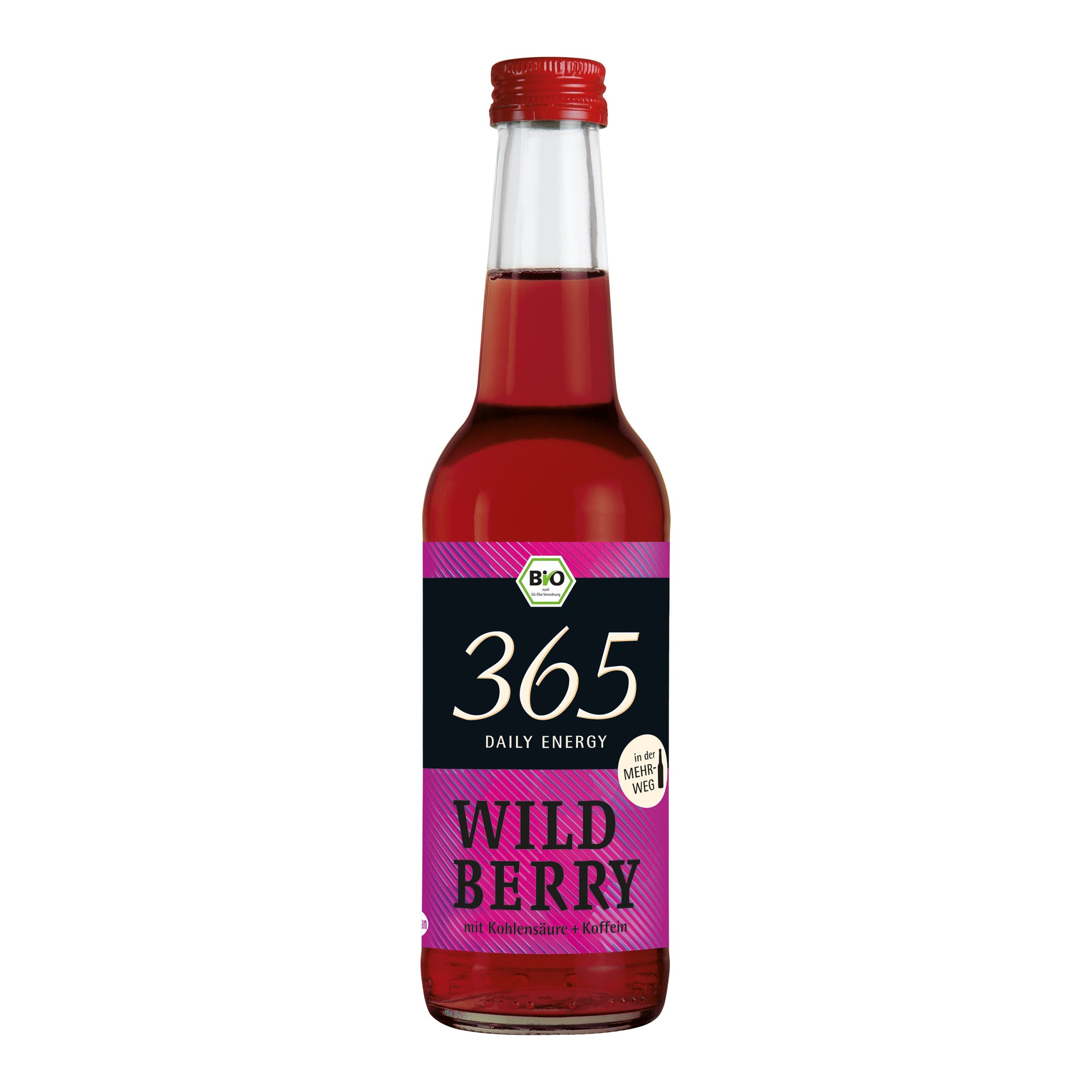 Beutelsbacher Nápoj energetický Lesní ovoce BIO (330 ml) - se zelenou kávou a guaranou Beutelsbacher