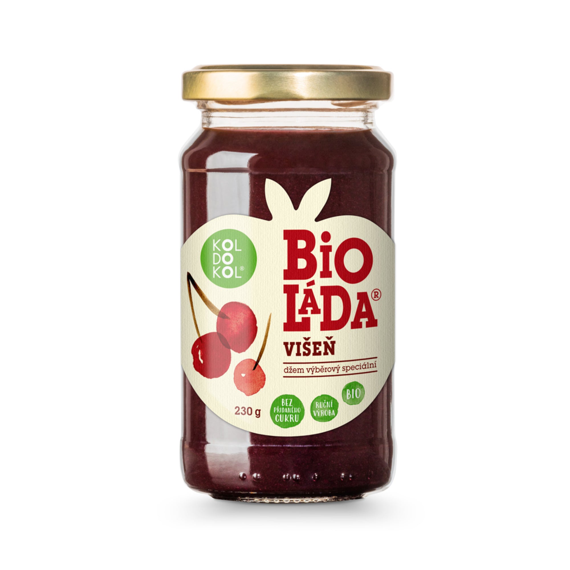 Bioláda pomazánka ovocná višeň 230 g BIO   KOLDOKOL Koldokol