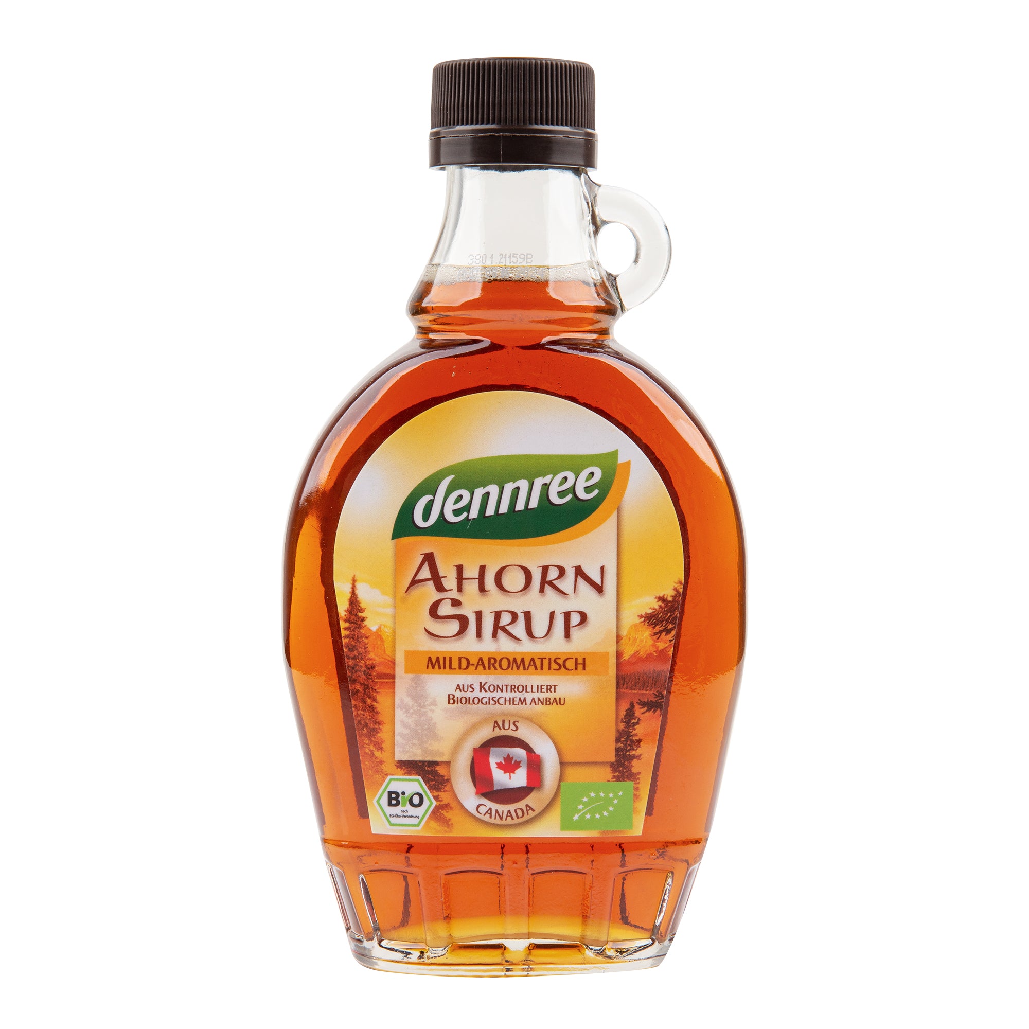 Dennree Sirup javorový Grade A světlý BIO (250 ml) - jemná konzistence Dennree