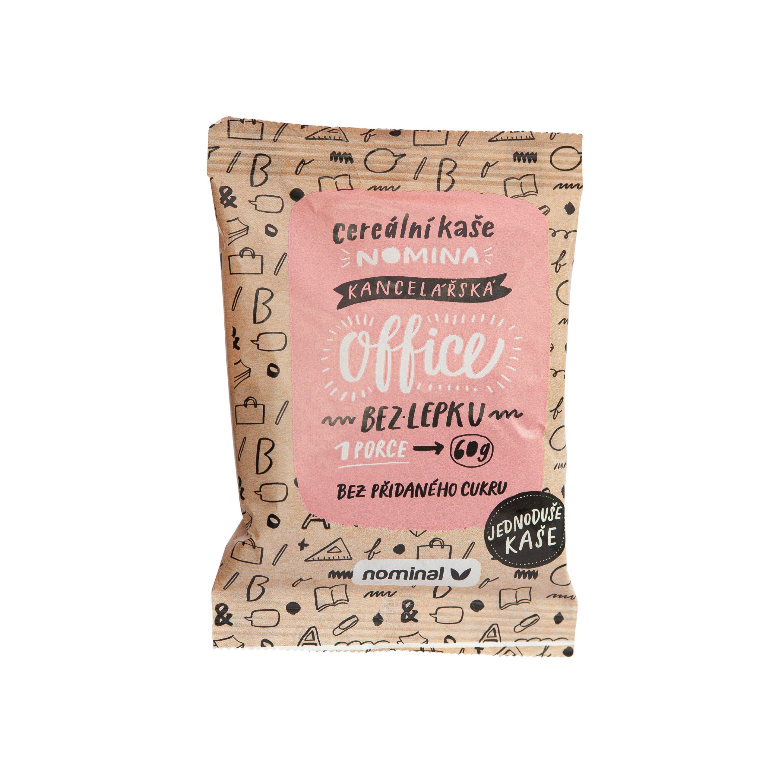 Kaše cereální kancelářská bezlepková Nomina 60 g   NOMINAL Nominal