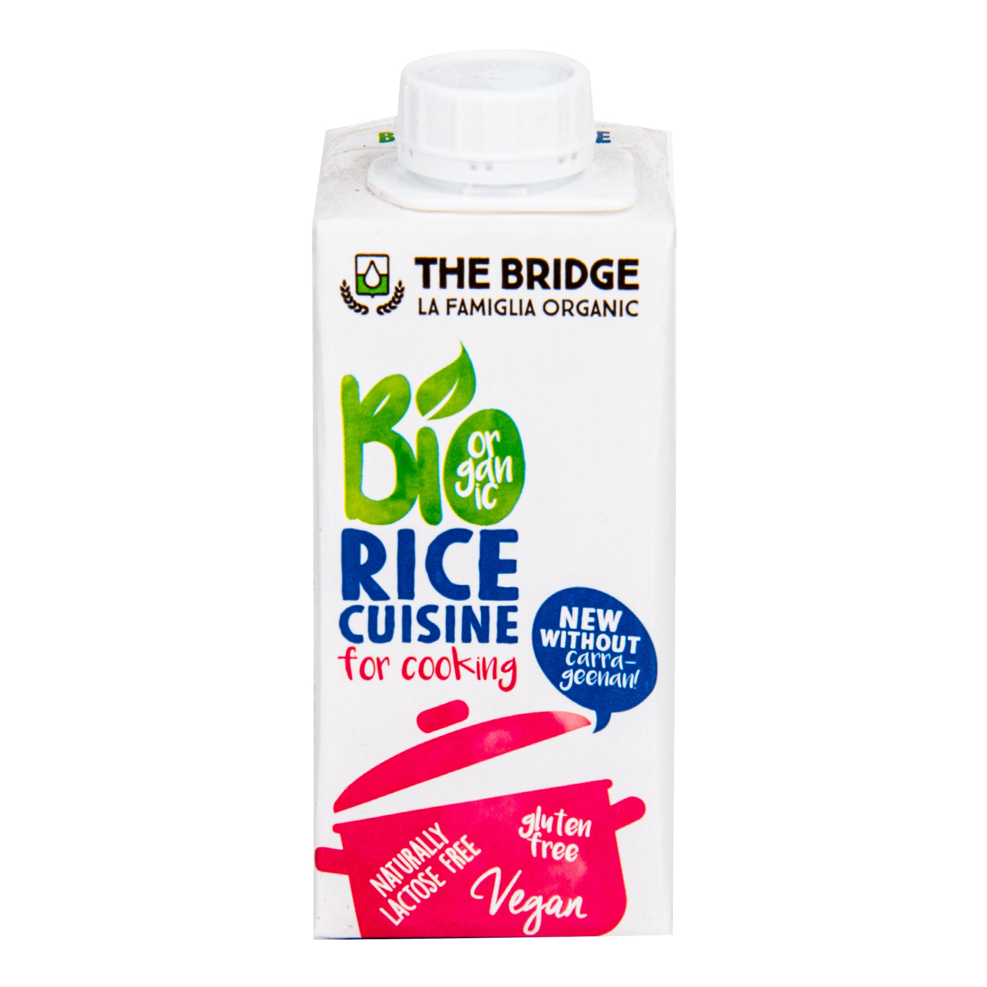 Krém rýžový na vaření 7 % tuku 200 ml BIO   THE BRIDGE The Bridge