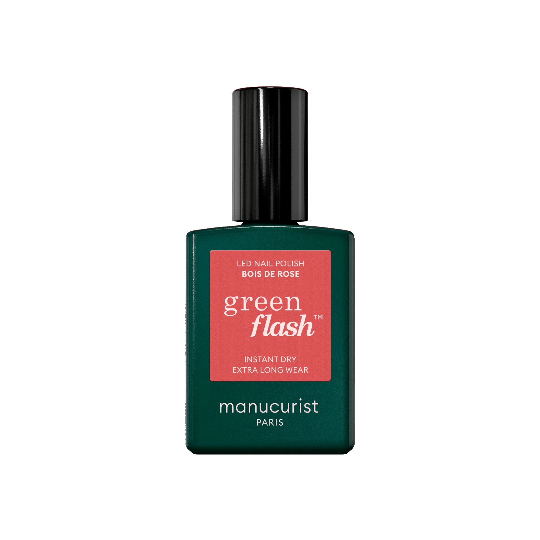 Manucurist Green Flash LED gel lak na nehty - Bois de Rose (15 ml) - dusty pink odstín Manucurist