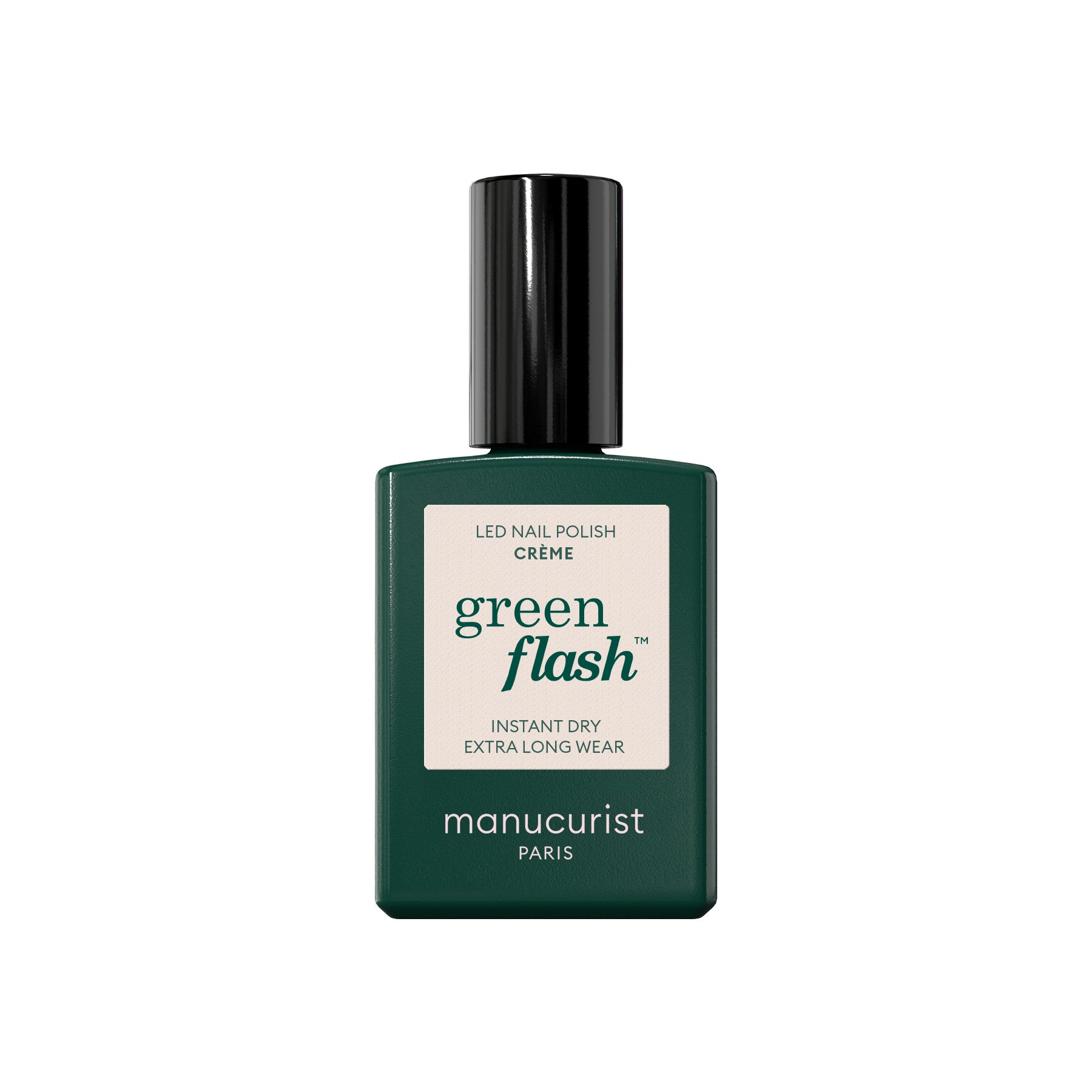 Manucurist Green Flash LED gel lak na nehty - Créme (15 ml) - mléčná