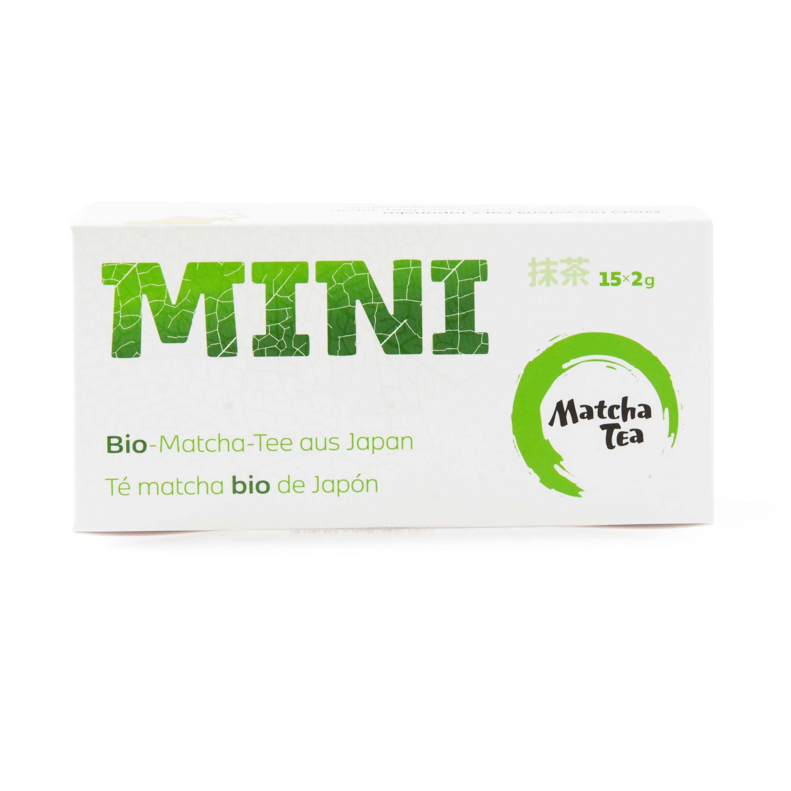 Matcha Tea Čaj Matcha mini BIO (15 x 2 g) - zelený životabudič v bio kvalitě Matcha Tea