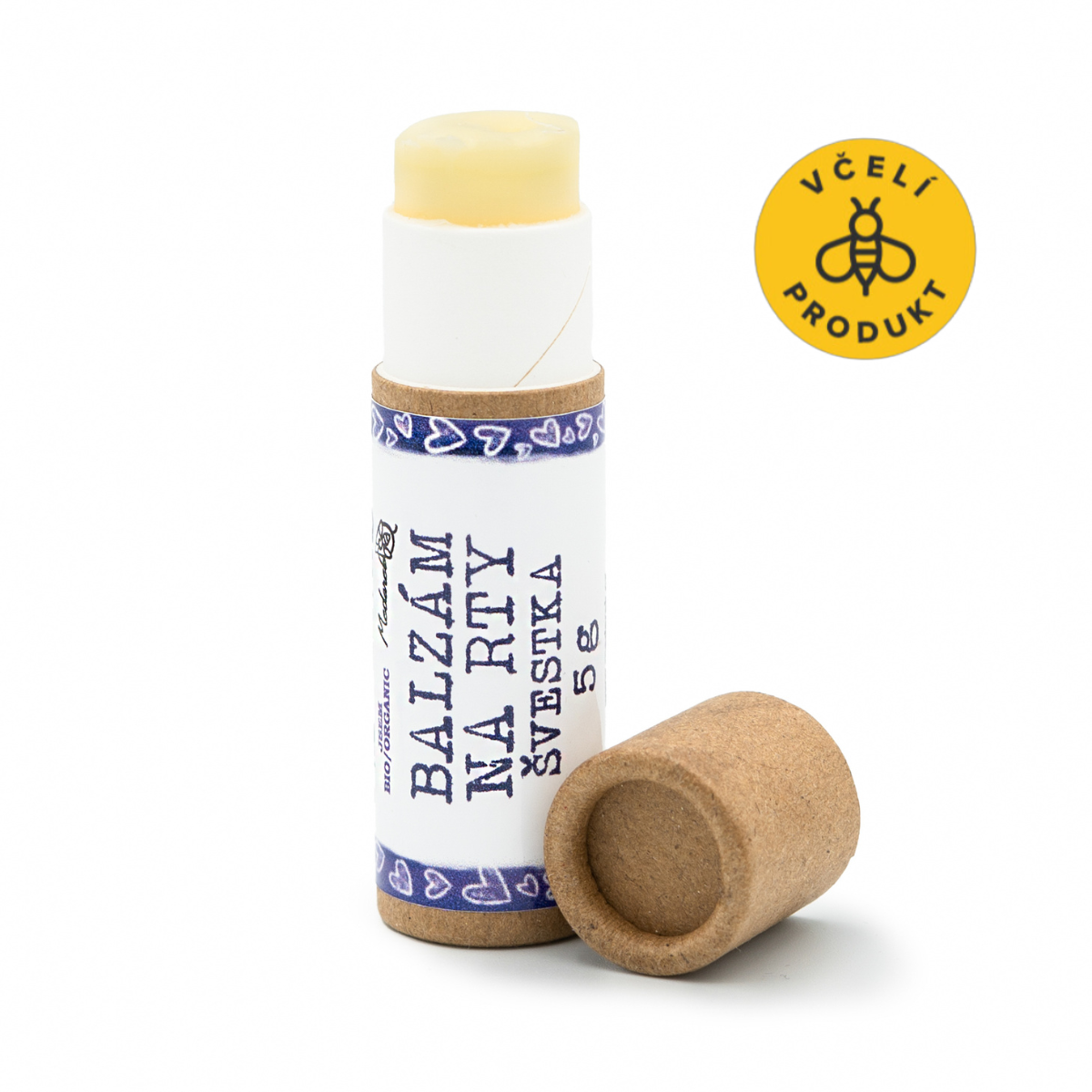 Medarek Balzám na rty Švestka (5 g) - voní jemně po marcipánu Medarek