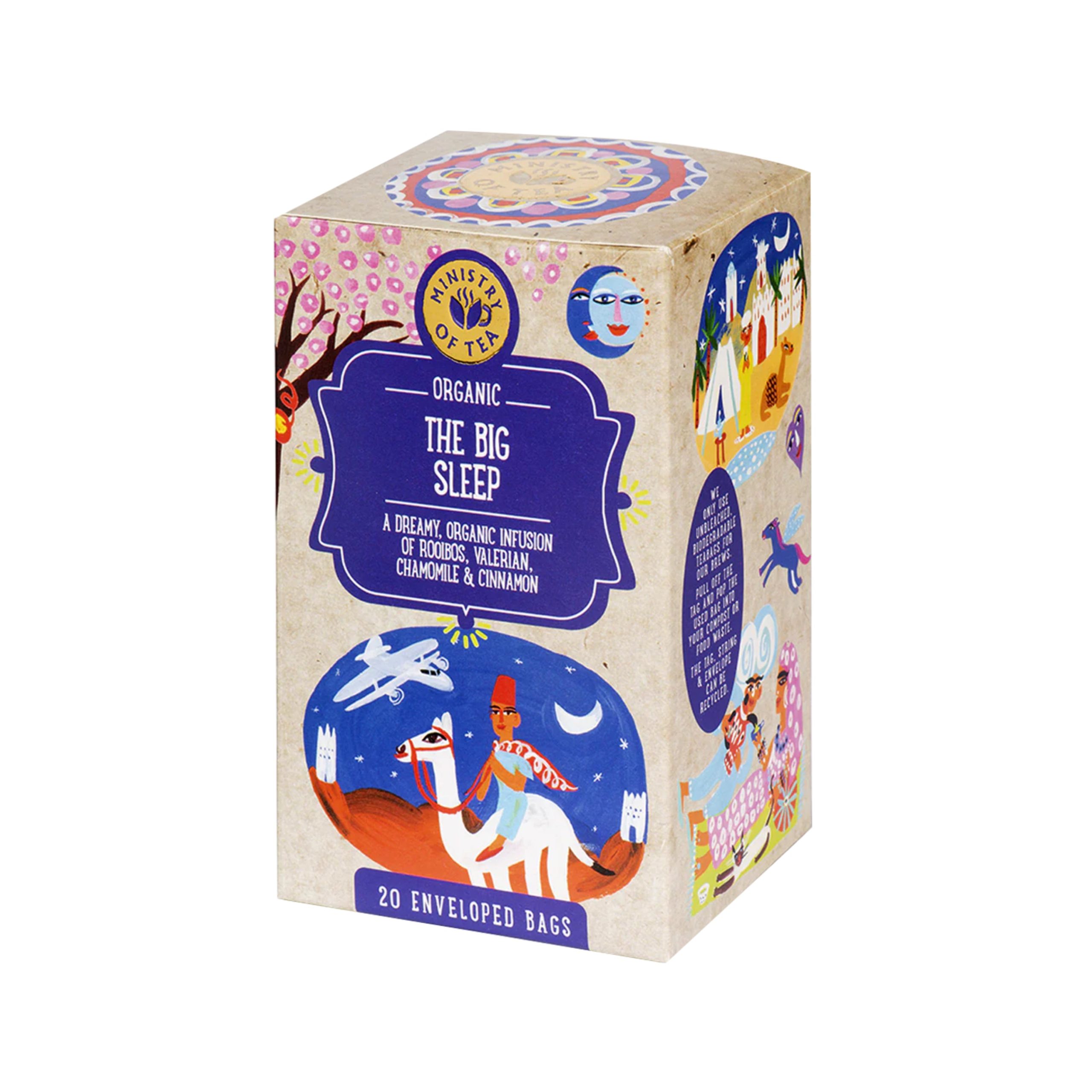 Ministry of Tea Čaj The Big Sleep BIO - nálev. sáčky (20 x 1