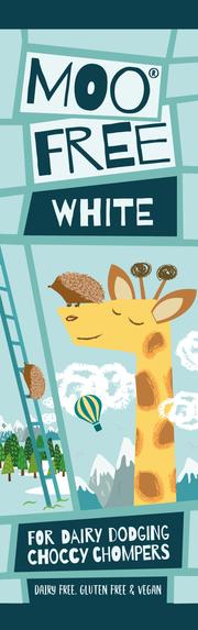 Moo free Bílá tyčinka (20 g) - alternativa bílé čokolády Moo free
