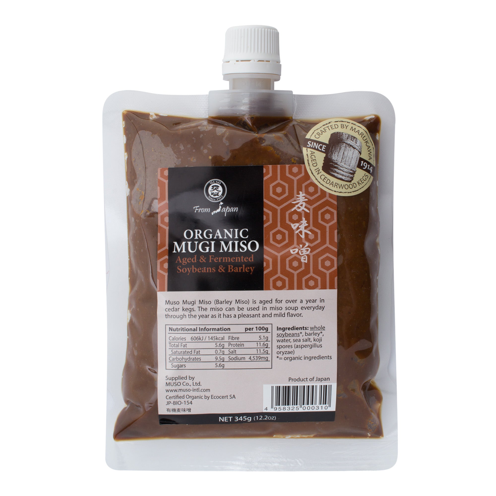 Muso Miso mugi ječmen BIO (345 g) Muso
