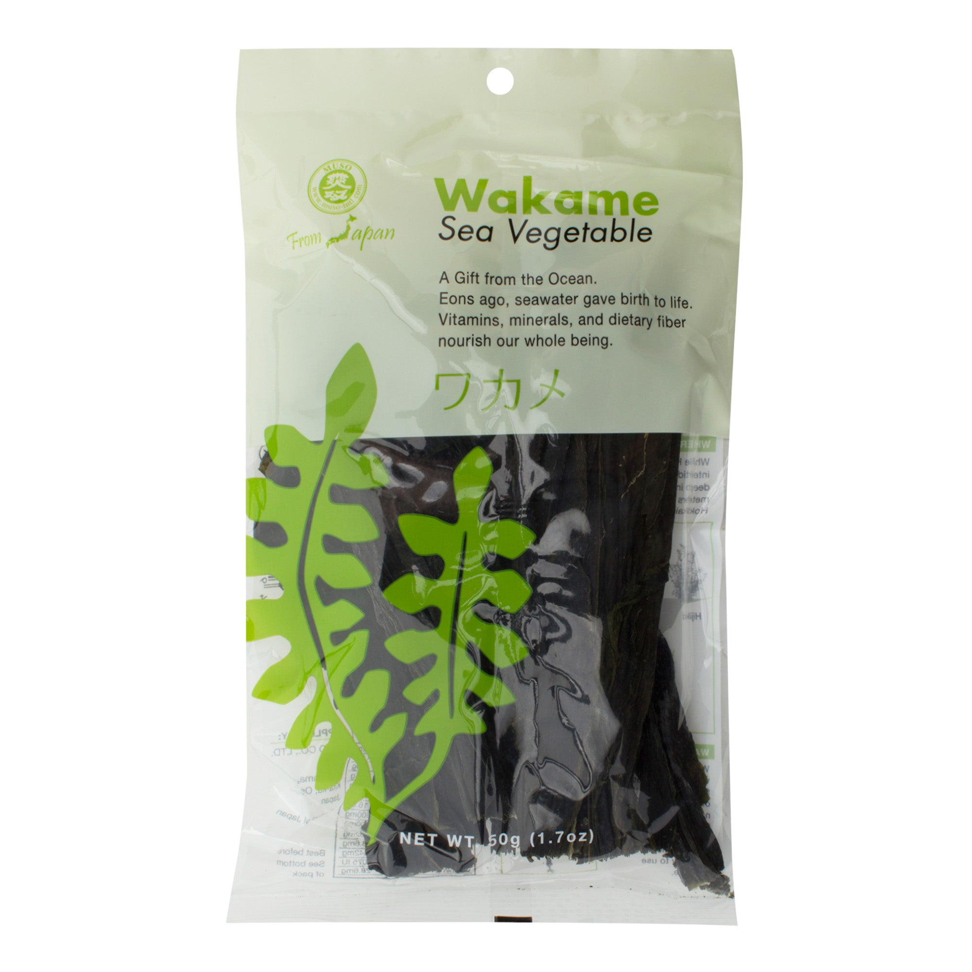Muso Mořské řasy Wakame (50 g) Muso