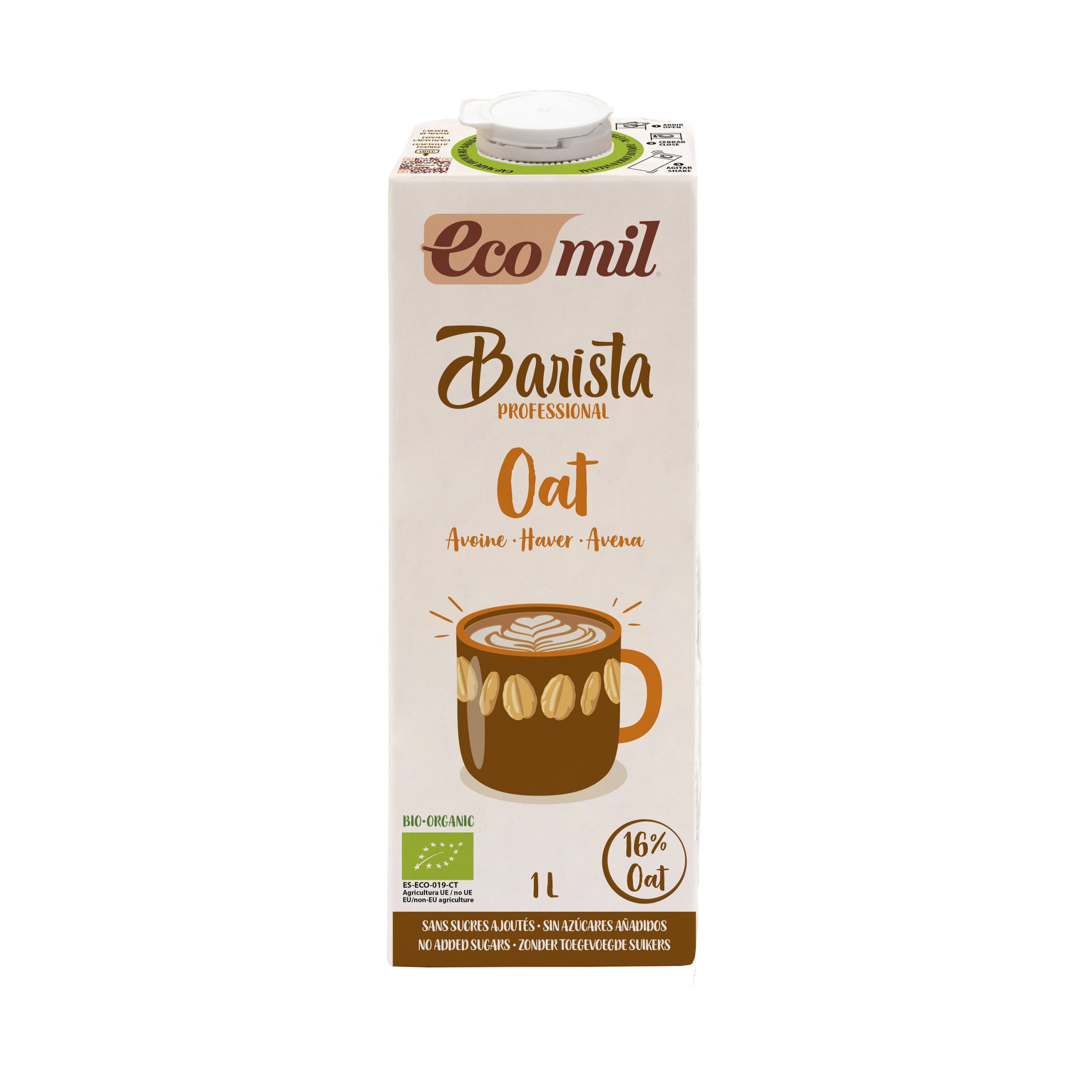 Nápoj ovesný Barista 1 l BIO   ECOMIL EcoMil