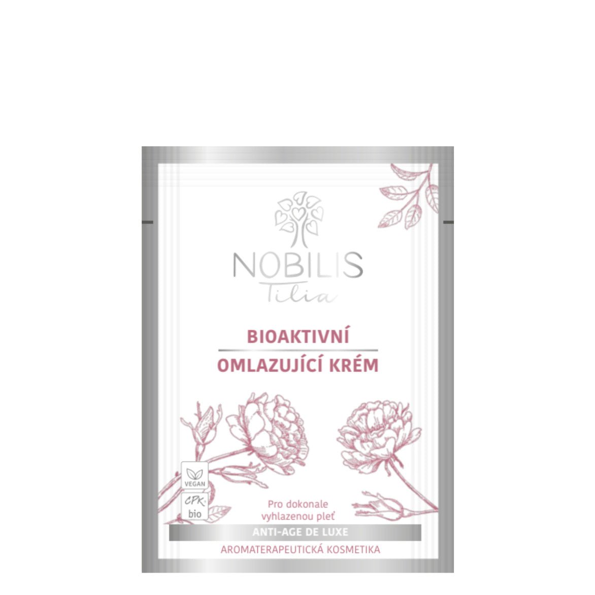 Nobilis Tilia Bioaktivní omlazující krém BIO - 2 ml - vzorek - exp. 06/2026 - luxusní péče o zralou pleť Nobilis Tilia