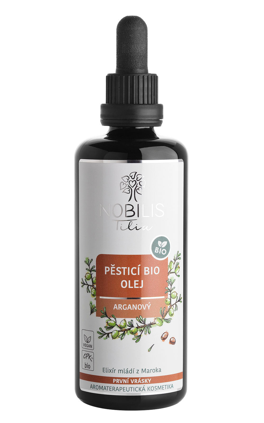 Nobilis Tilia Pěstící arganový olej BIO (100 ml) - elixír mládí Nobilis Tilia