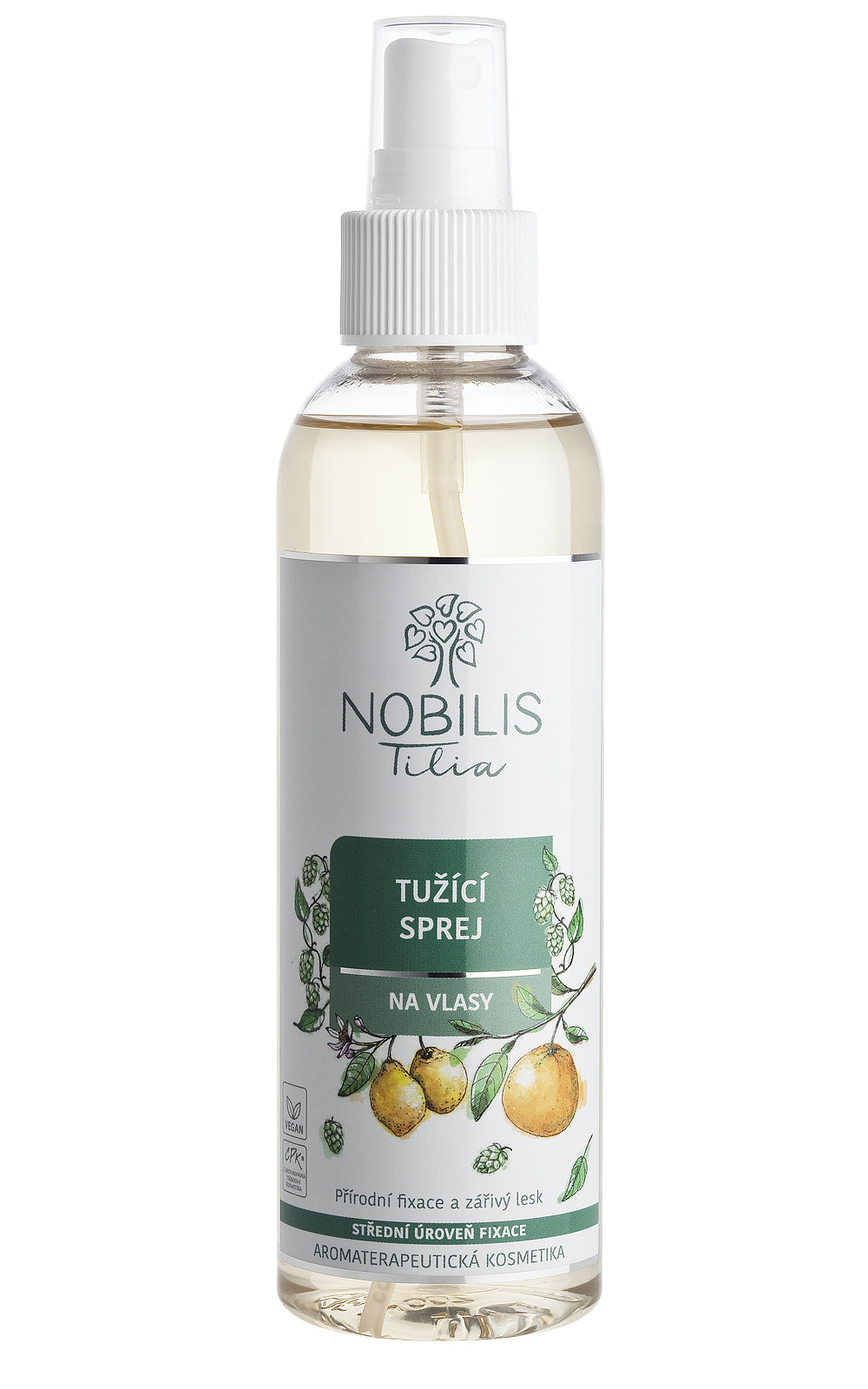 Nobilis Tilia Tužící sprej na vlasy (200 ml) - s myrhou a pivem