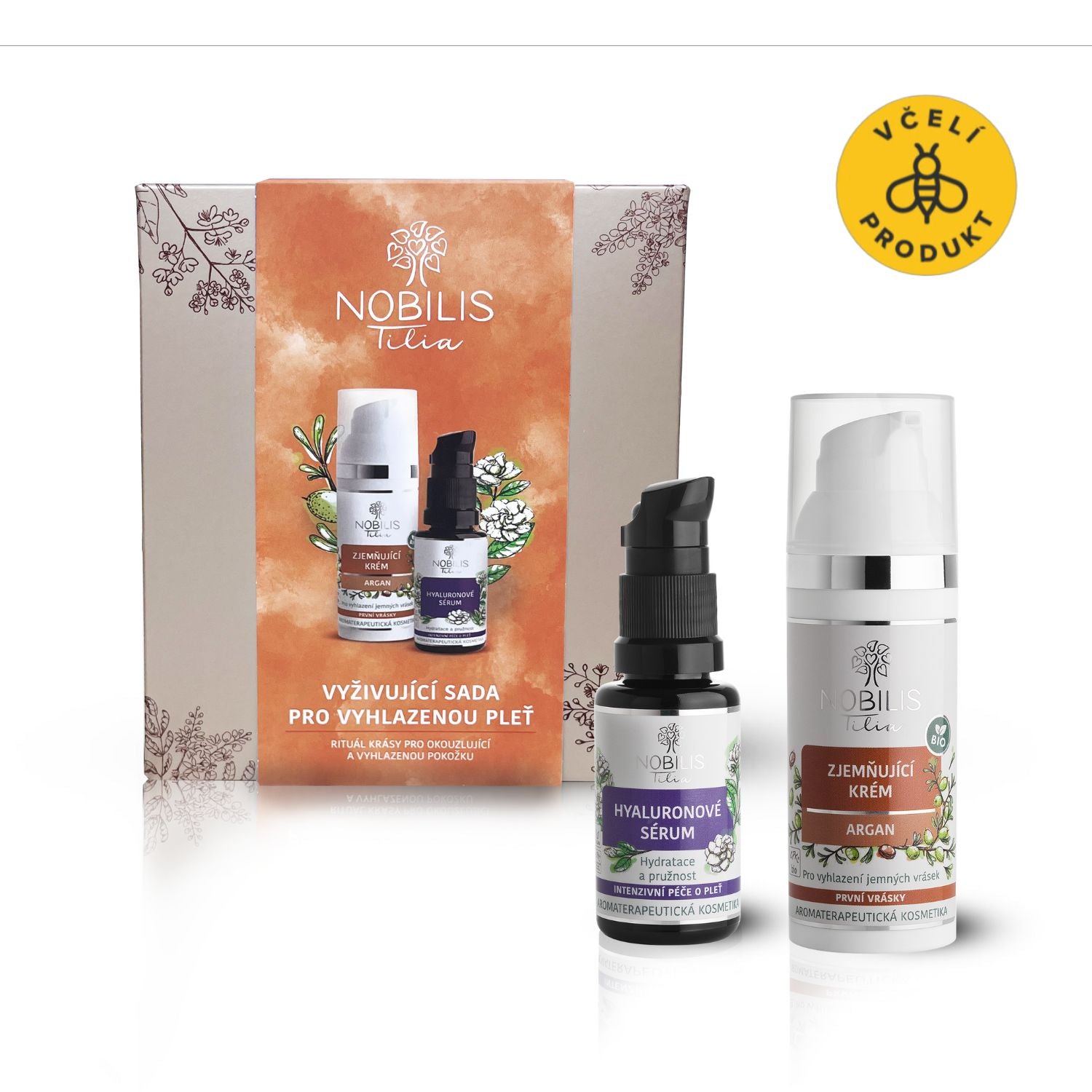 Nobilis Tilia Vyživující sada pro vyhlazenou pleť - pro mladistvý vzhled pleti Nobilis Tilia