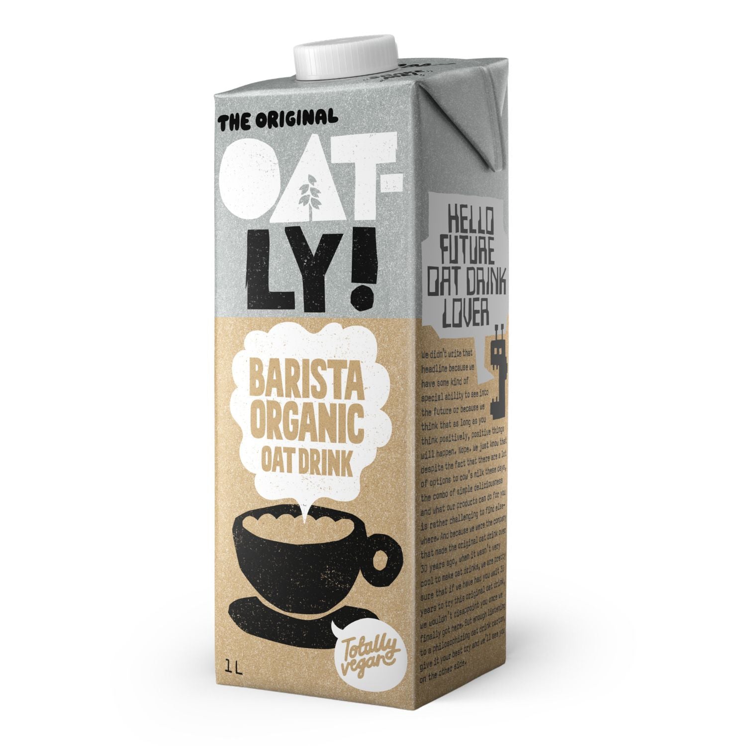 Oatly! Nápoj ovesný Barista BIO (1 l) - v bio kvalitě Oatly!