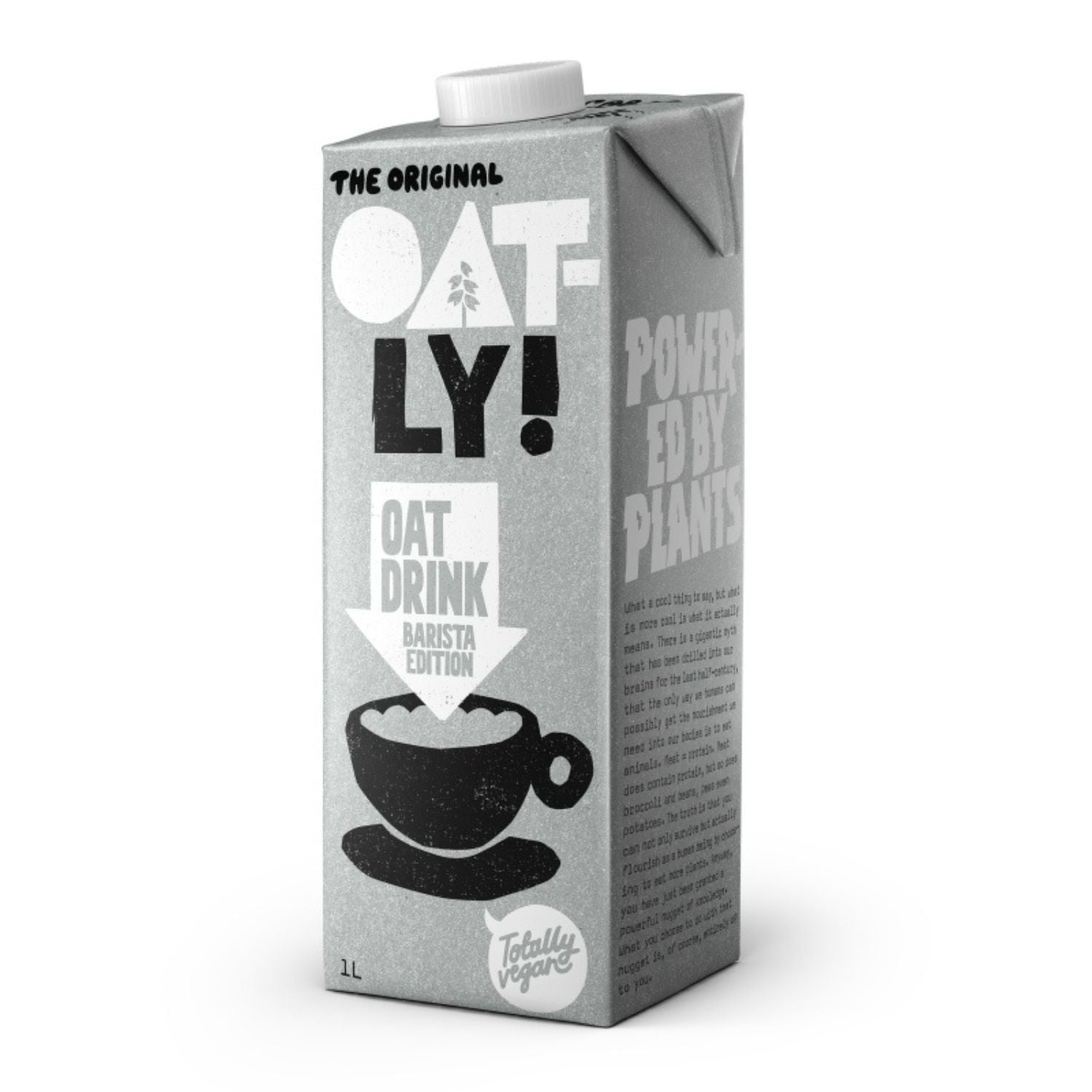 Oatly! Ovesný nápoj Barista - 1 l - krémová pěna i bez mléka Oatly!