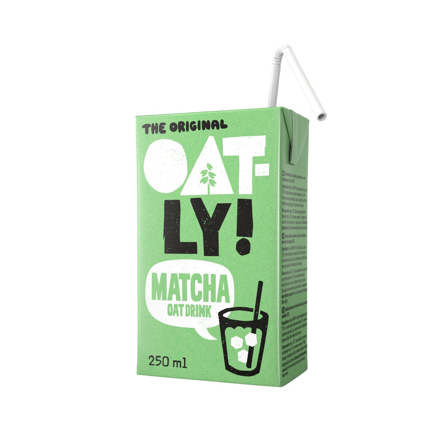 Oatly! Ovesný nápoj Matcha (250 ml) - s bio matchou Oatly!