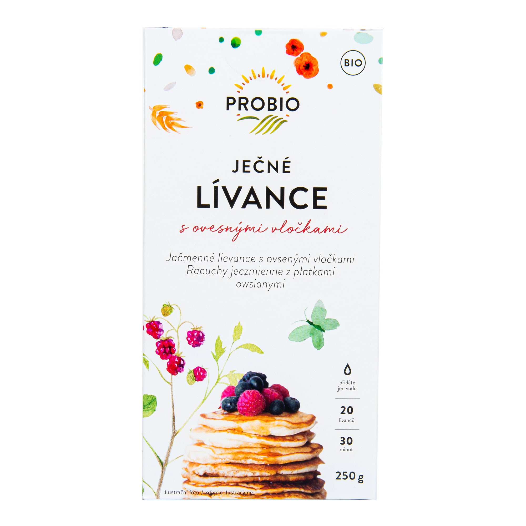 PROBIO Lívance ječné BIO (250 g) PROBIO
