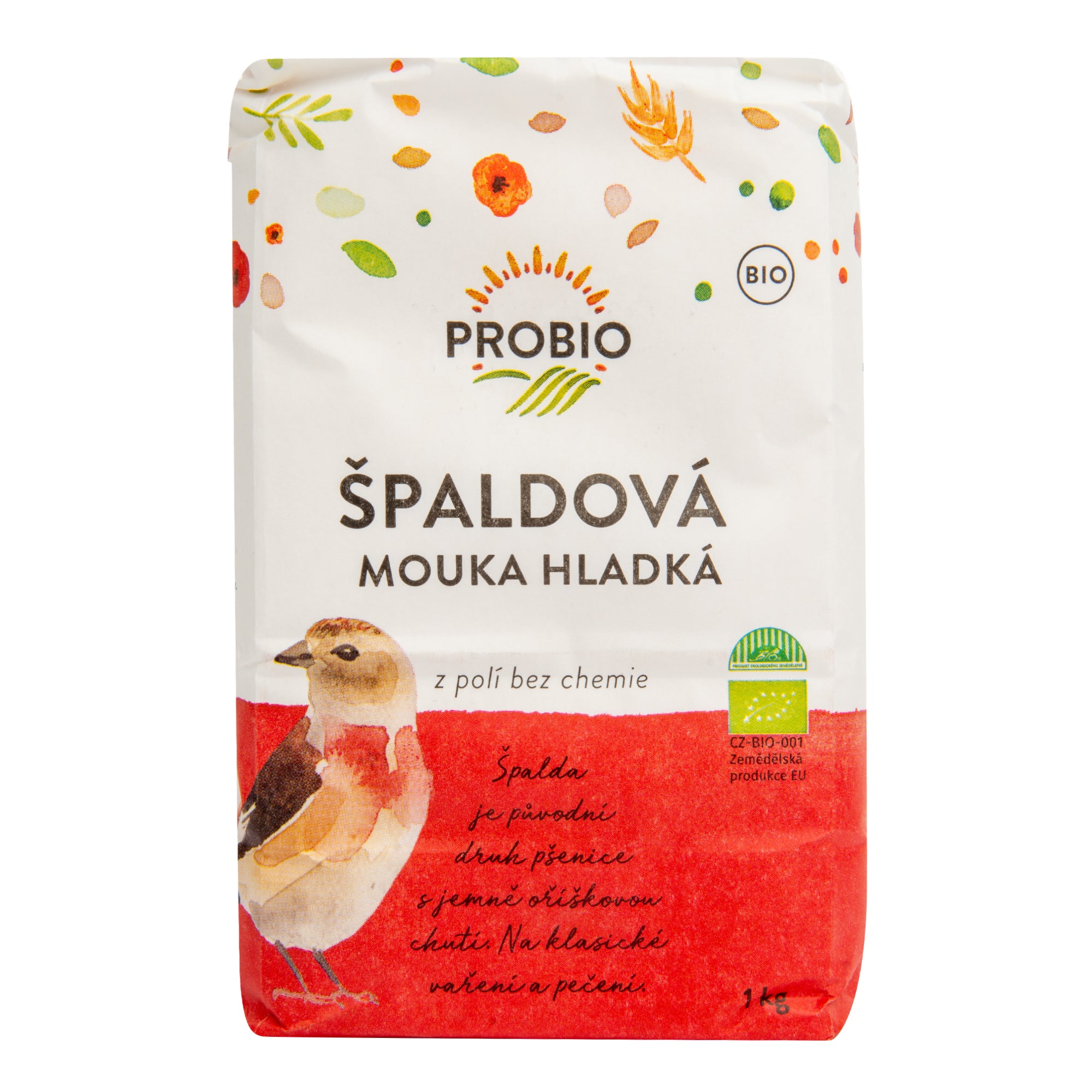 PROBIO Mouka špaldová hladká BIO (1 kg) PROBIO