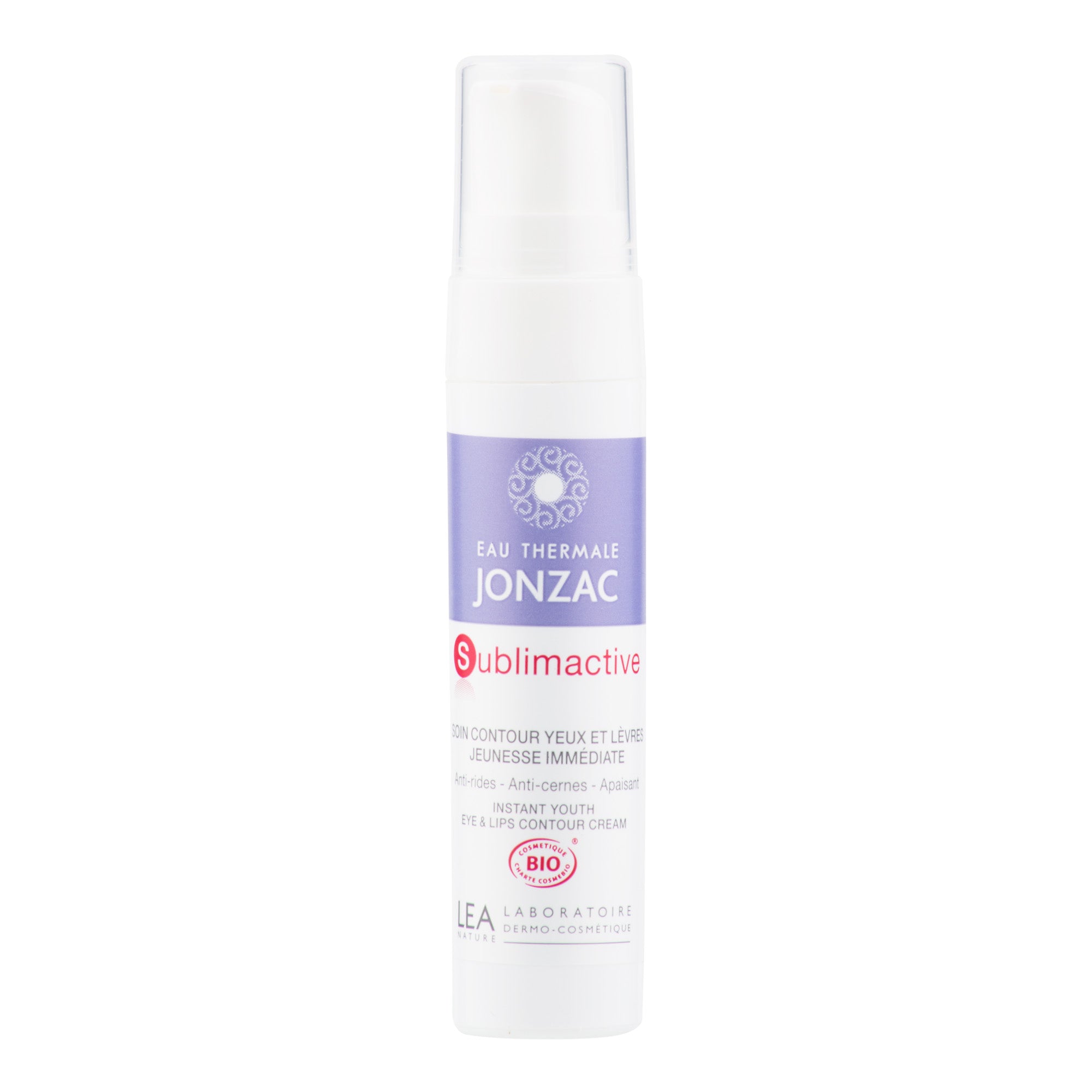 Péče o okolí očí a rtů SUBLIMACTIVE 15 ml BIO   JONZAC Jonzac