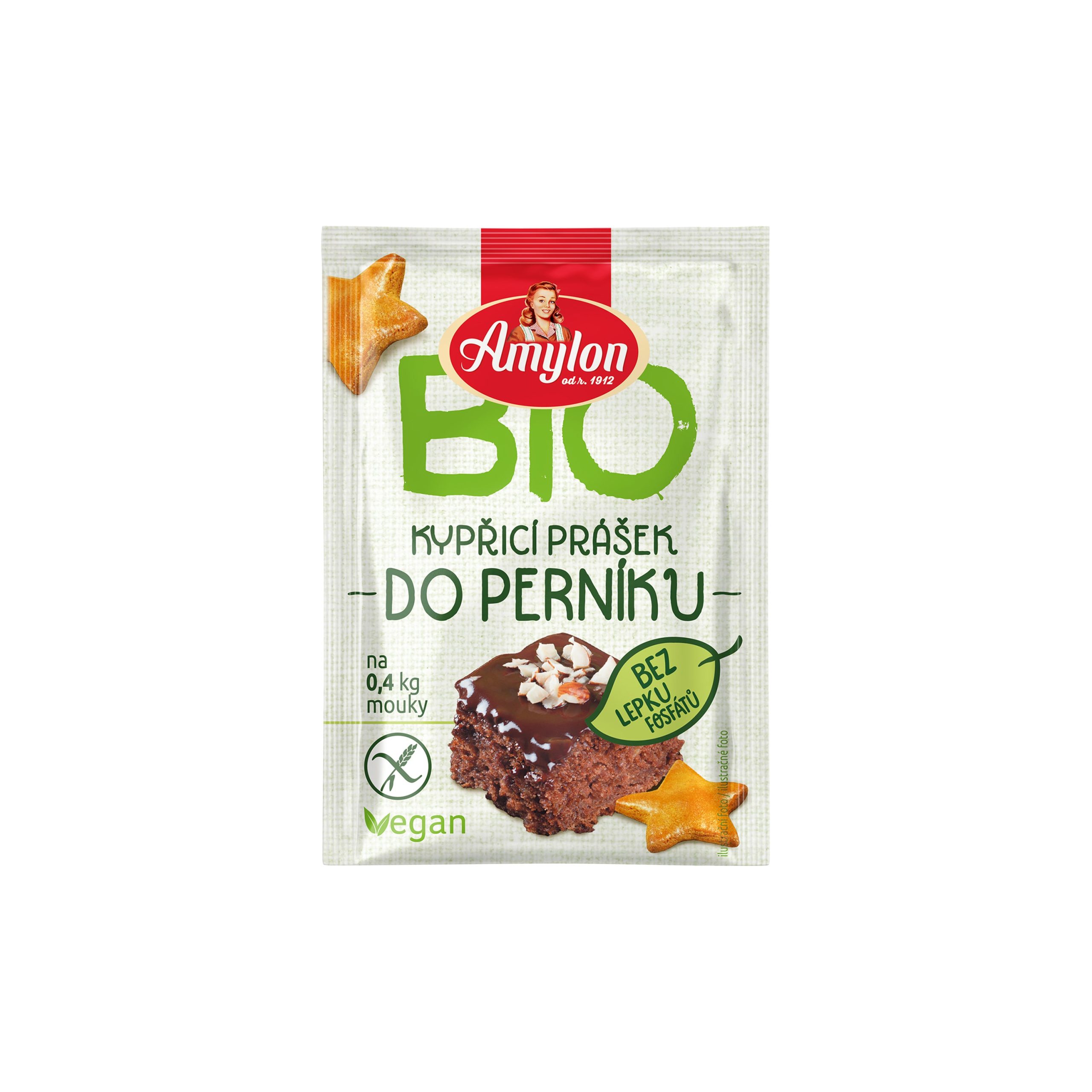 Prášek kypřicí do perníku bezlepkový 18 g BIO   AMYLON Amylon