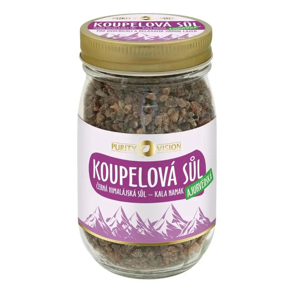 Purity Vision Ajurvédská koupelová sůl - 500 g - k uvolnění svalů a kloubů Purity Vision