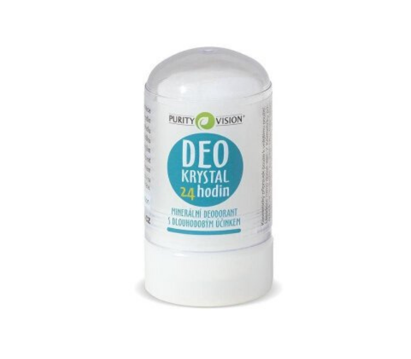 Purity Vision Deokrystal - 60 g - 100% přírodní deodorant Purity Vision