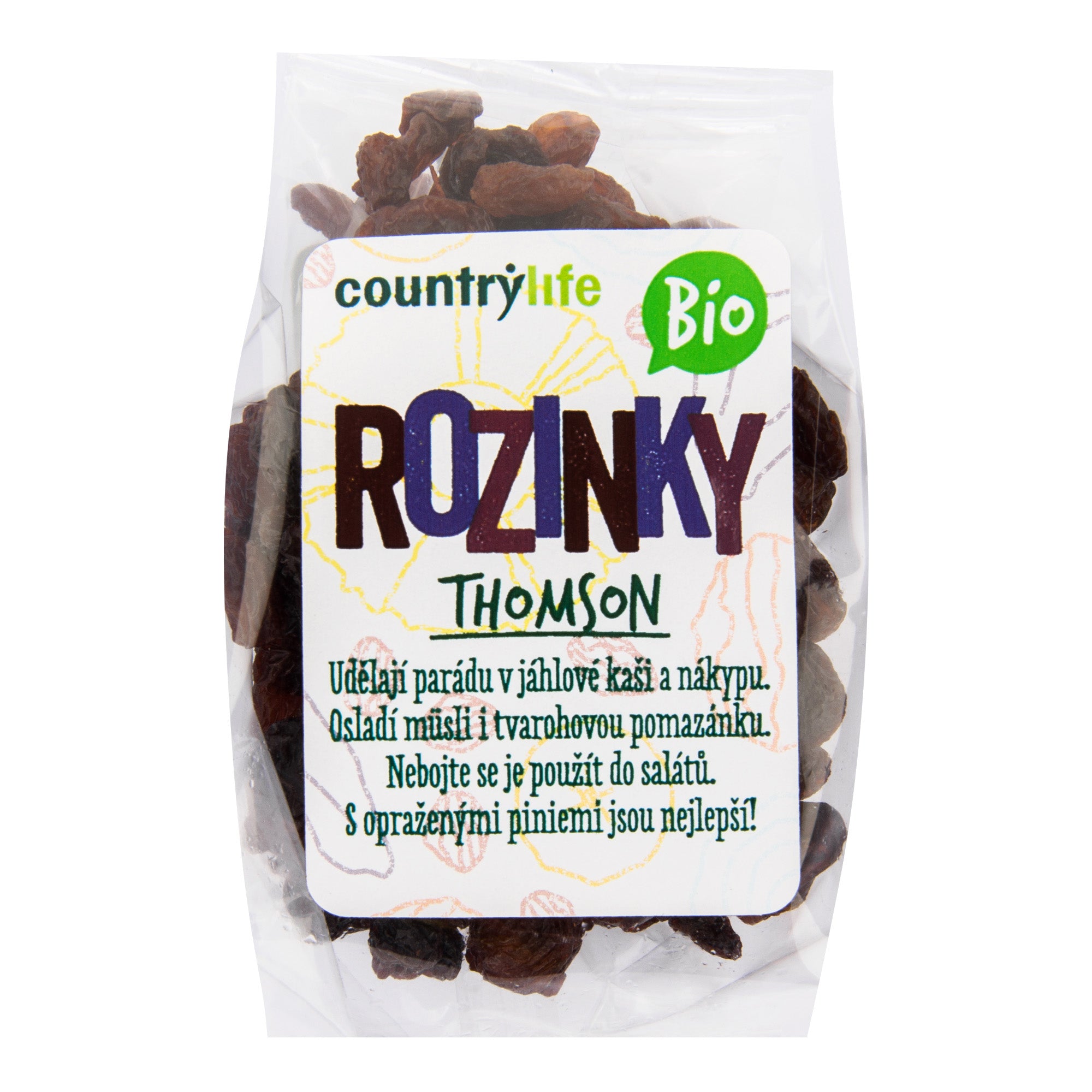 Rozinky Thomson 100 g BIO   COUNTRY LIFE Country Life