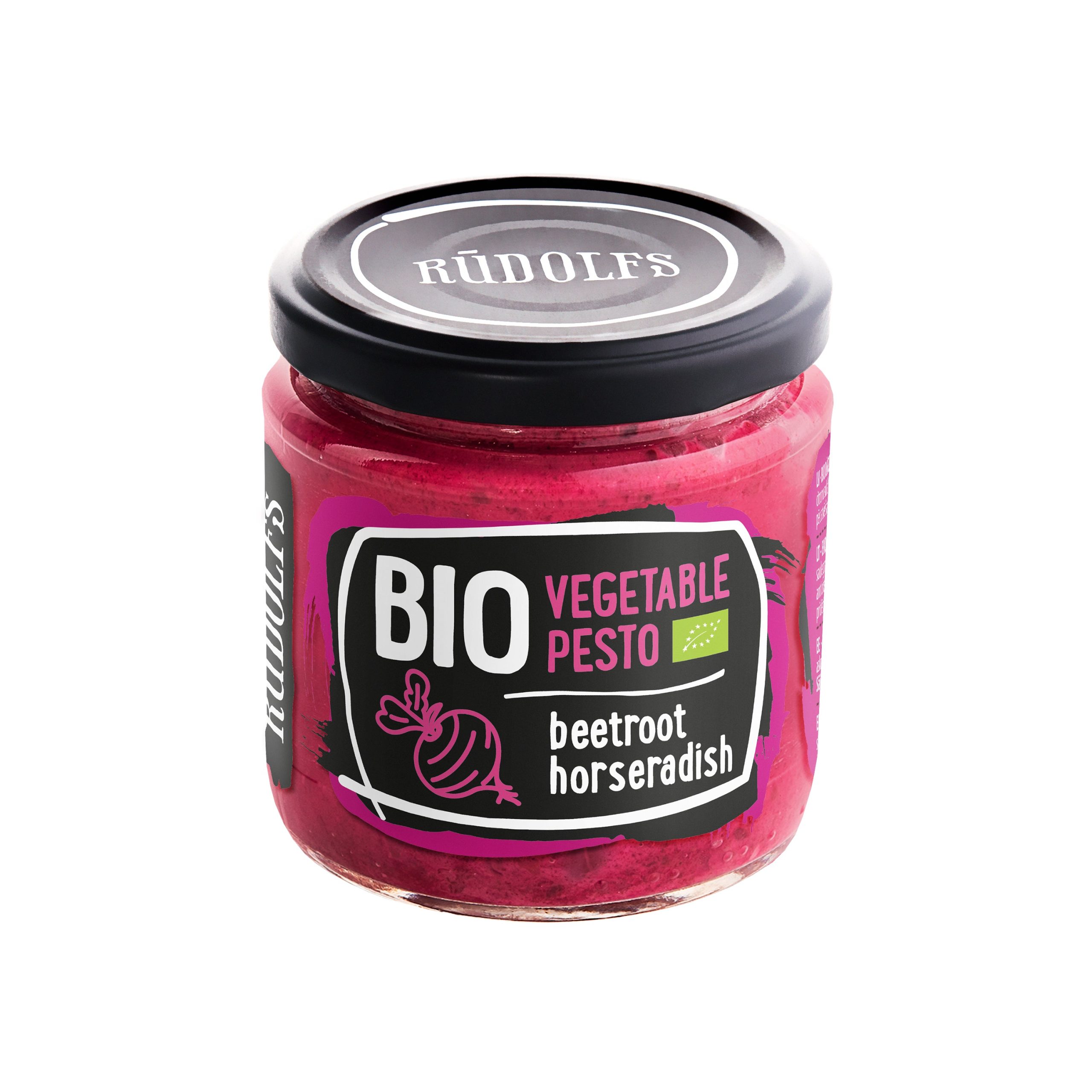 Rudolfs Pomazánka s červenou řepou a křenem BIO (180 g) Rudolfs
