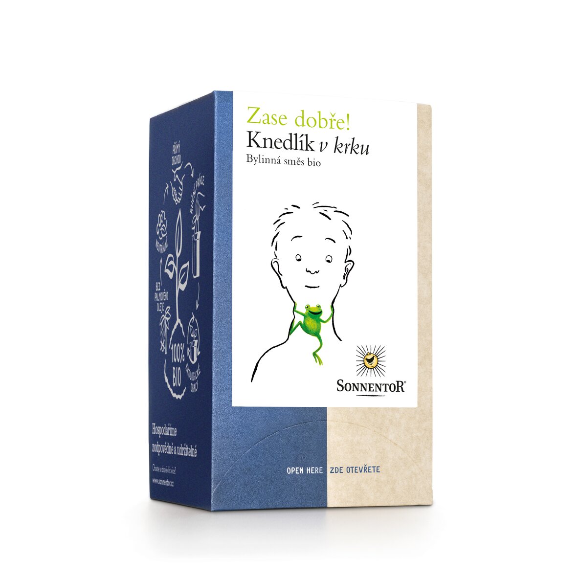 Sonnentor Bylinná směs Knedlík v krku BIO - nálev. sáčky (18 x 1