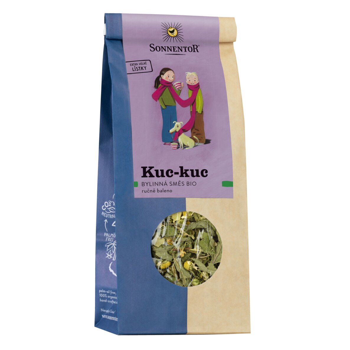 Sonnentor Bylinný čaj Kuc-kuc BIO - sypaný (50 g) - do nevlídných dnů Sonnentor
