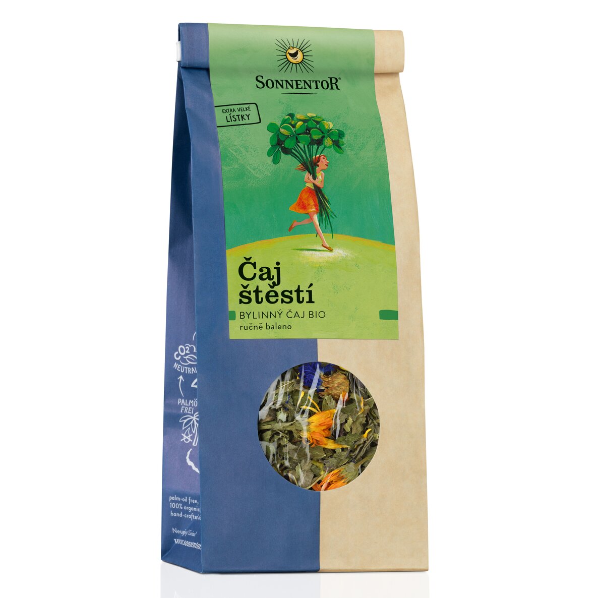 Sonnentor Bylinný směs Čaj štěstí BIO - sypaná (50 g) Sonnentor