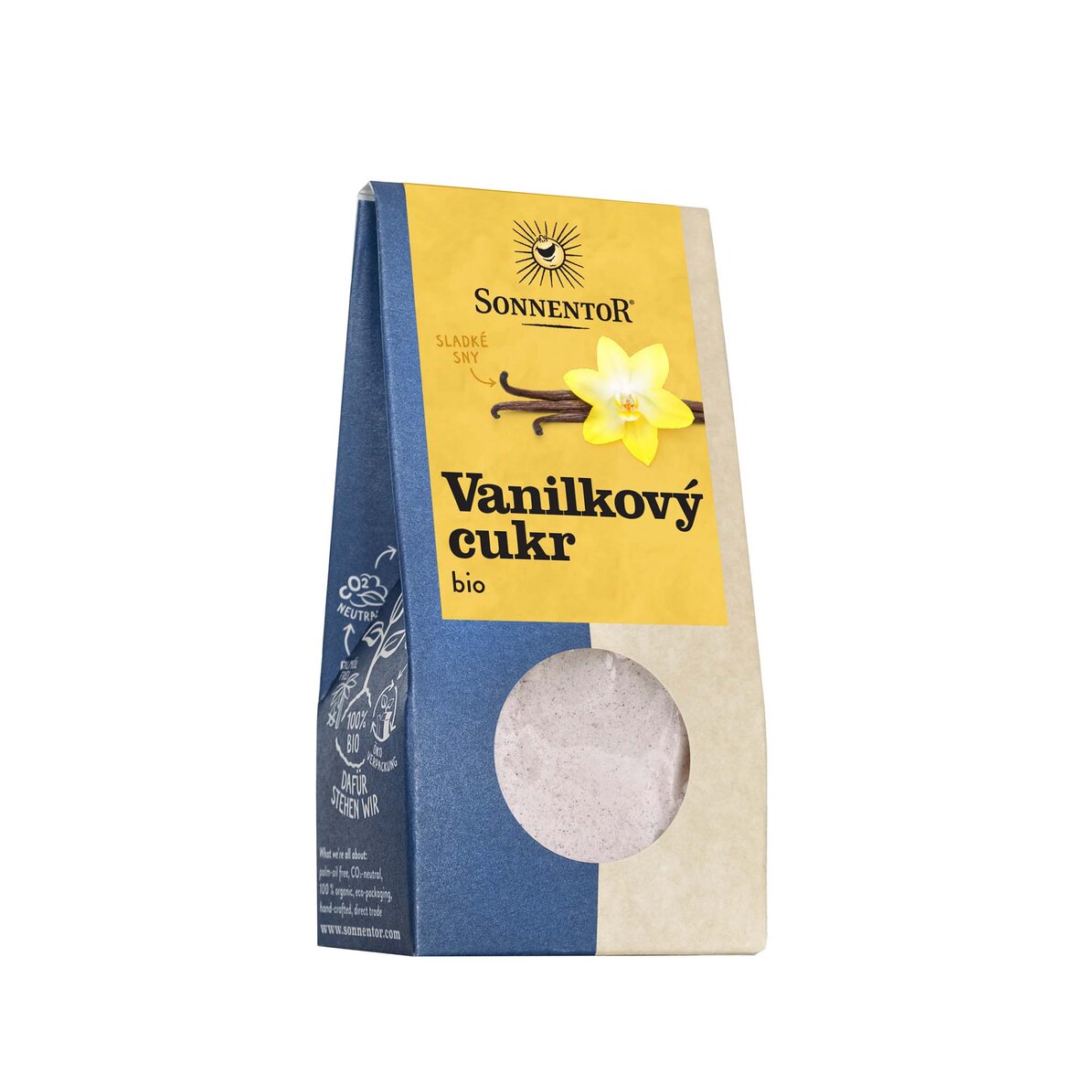 Sonnentor Cukr vanilkový BIO (50 g) - s pravou vanilkou Sonnentor
