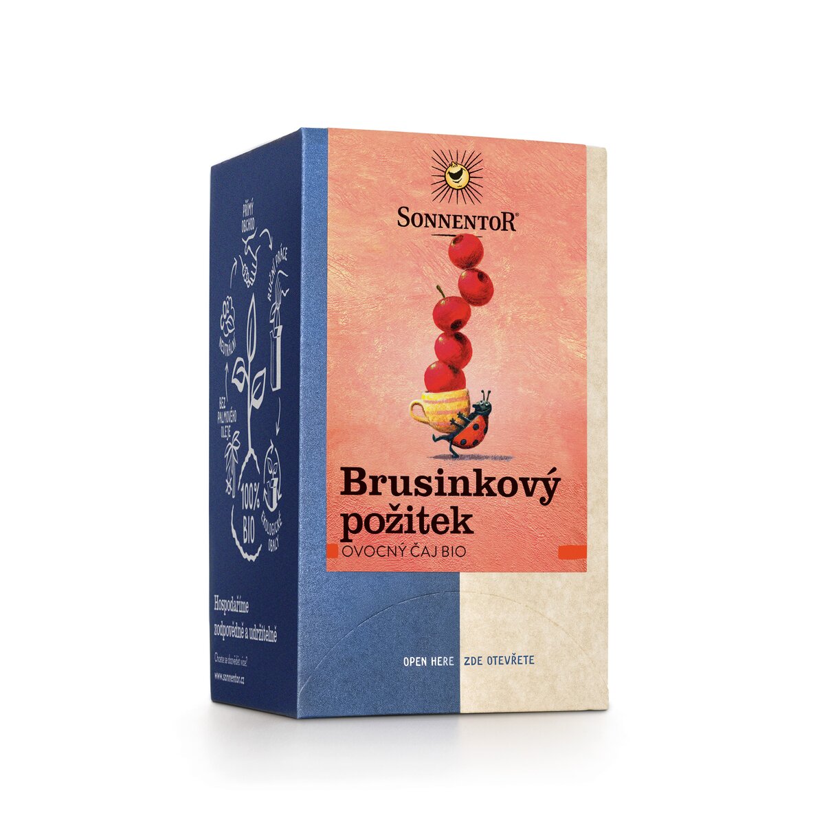 Sonnentor Ovocný čaj BIO Brusinkový požitek - nálev. sáčky (18 x 2