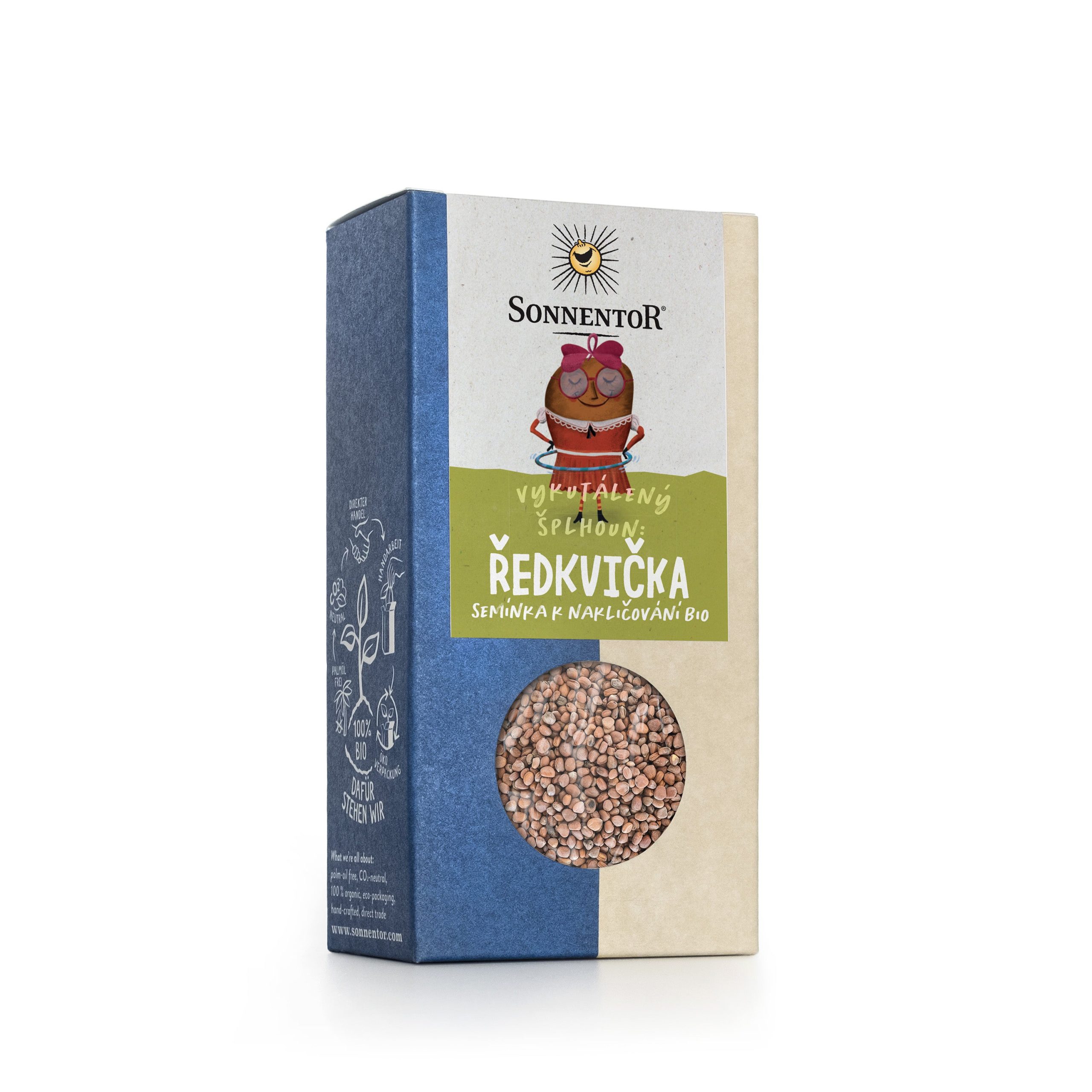 Sonnentor Ředkvička BIO - semínka k nakličování (120 g) Sonnentor
